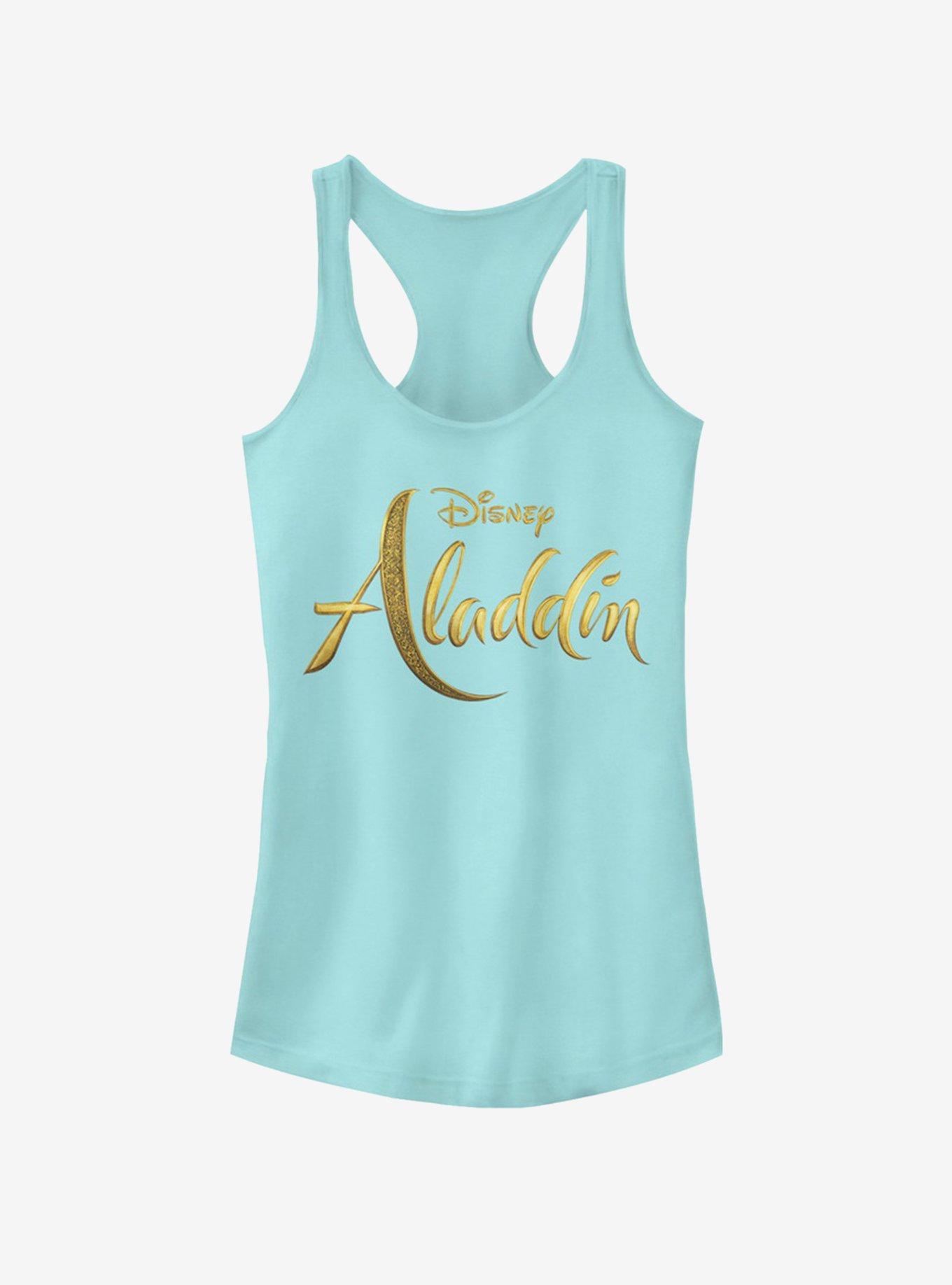 Disney Aladdin 2019 Aladdin Live Action Logo Girls Tank, CANCUN, hi-res