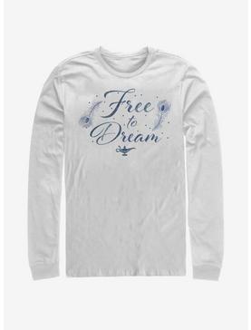 Plus Size Disney Aladdin 2019 Free To Dream Long-Sleeve T-Shirt , , hi-res