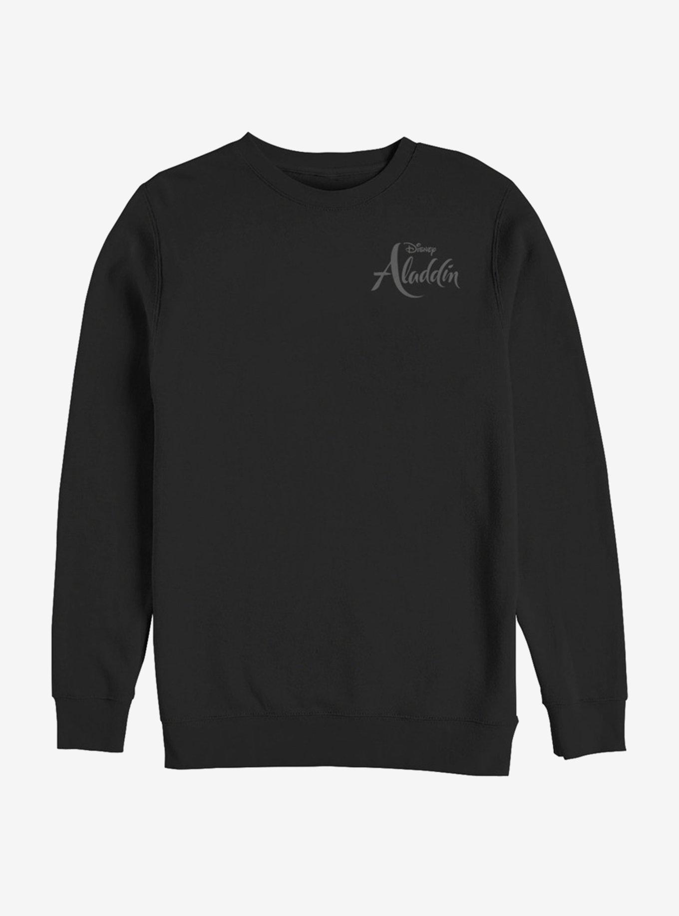 Disney Aladdin 2019 Genie Lamp Pattern Sweatshirt, BLACK, hi-res