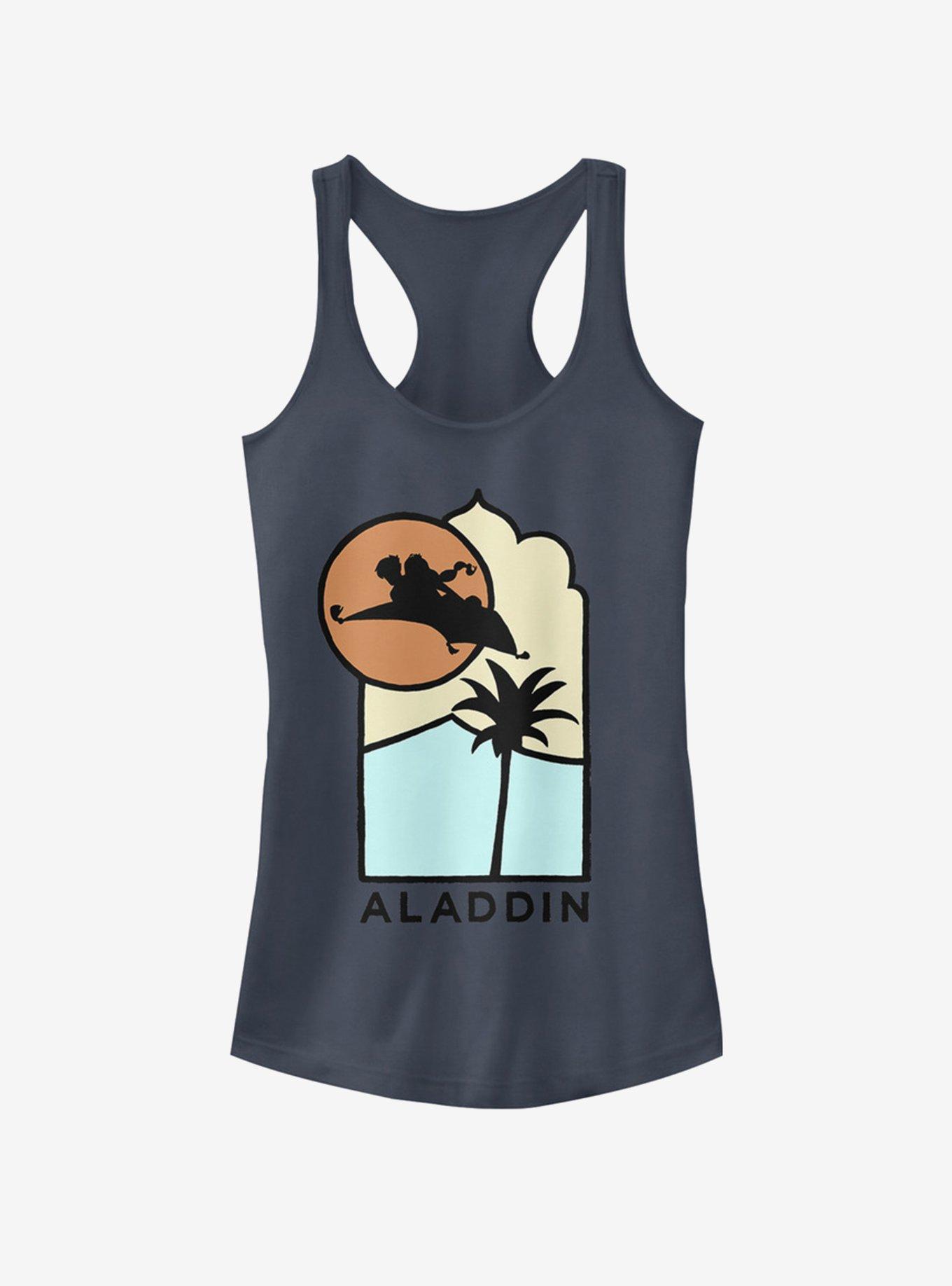 Disney Aladdin 2019 Carpet Ride Girls Tank, INDIGO, hi-res