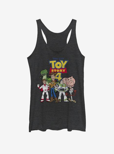 Disney Pixar Toy Story 4 Toy Crew Girls Tank - BLACK | Hot Topic