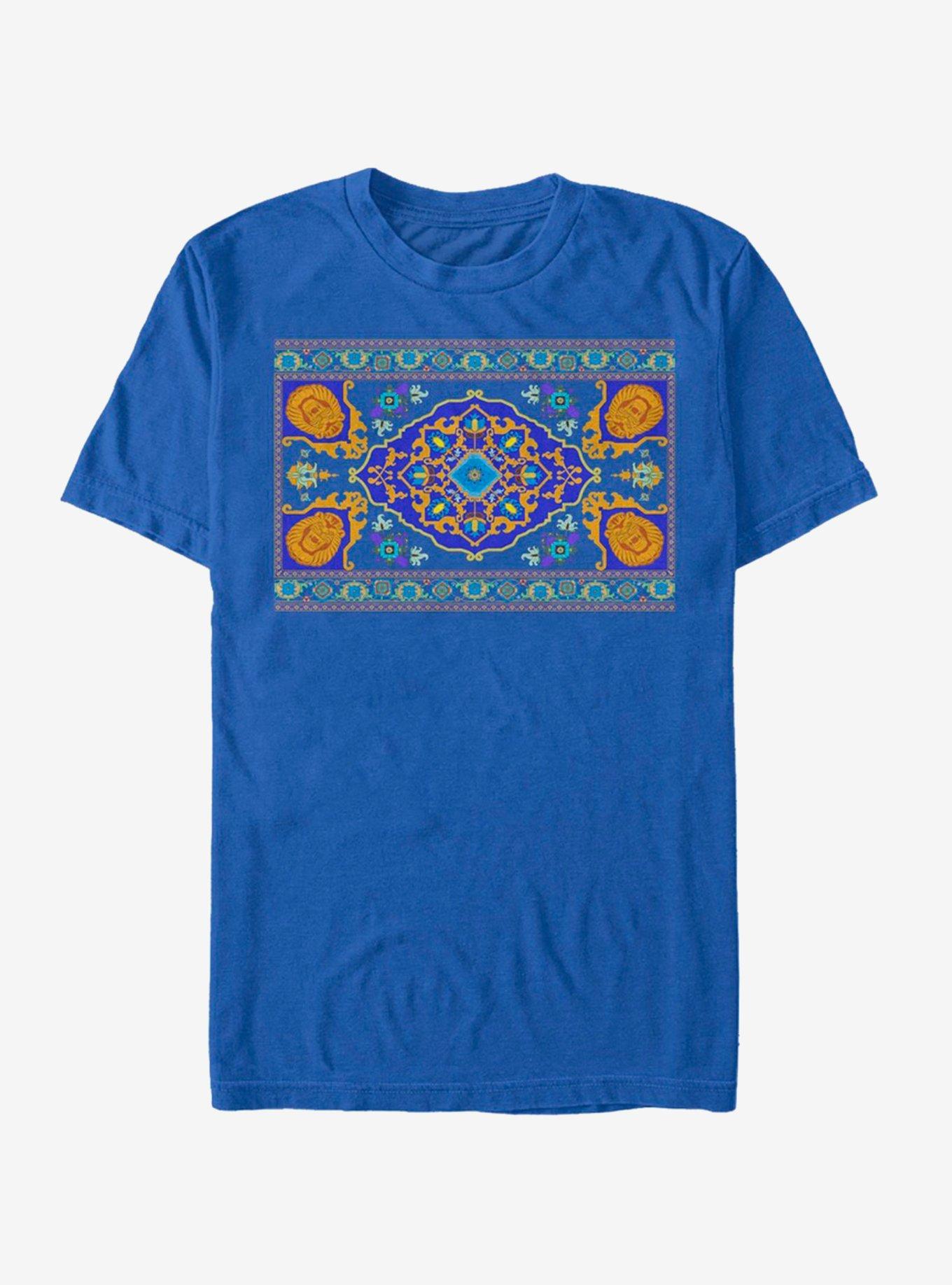 Disney Aladdin 2019 Magic Carpet Panel Print T-Shirt, ROYAL, hi-res