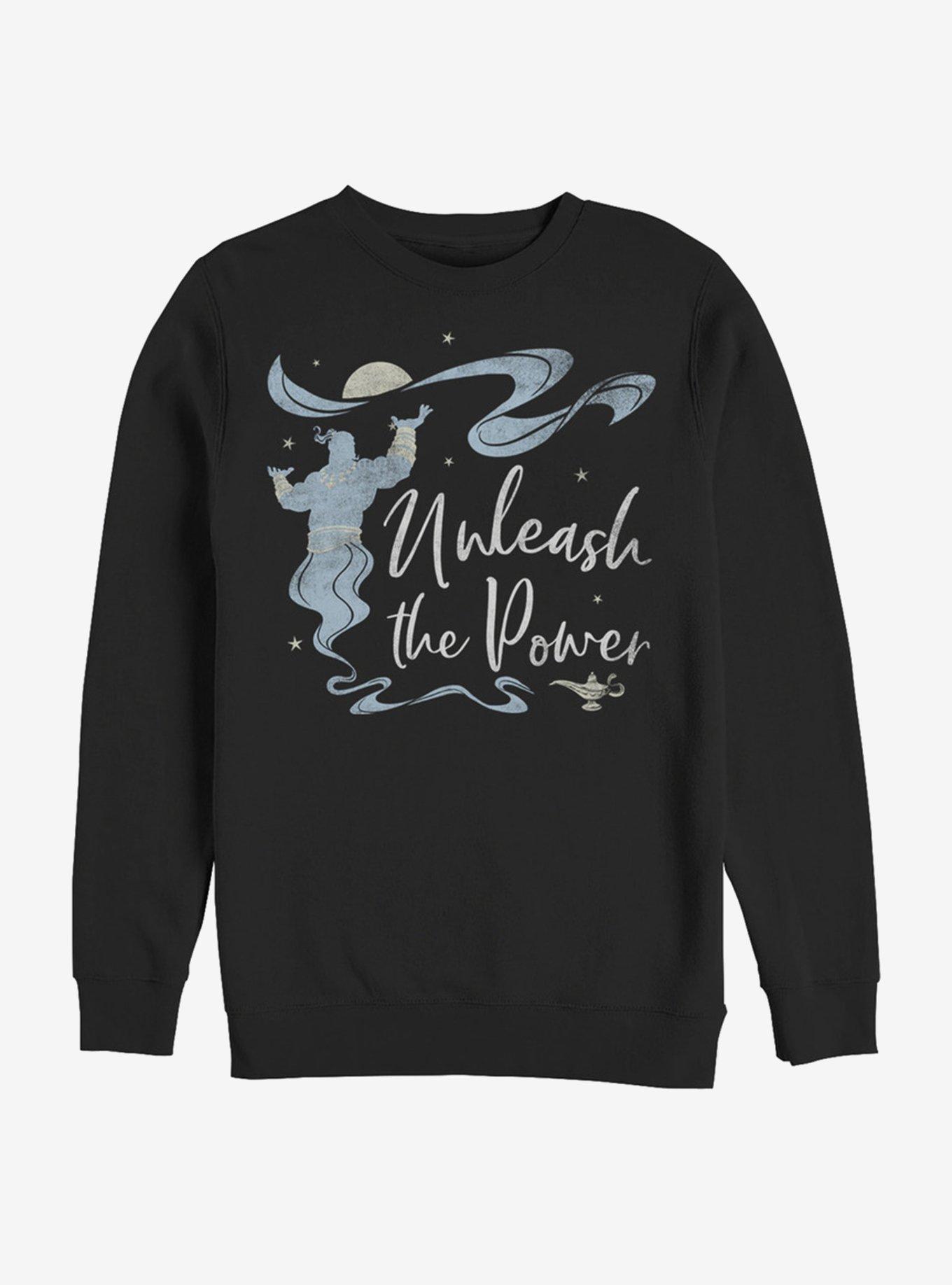 Disney Aladdin 2019 Unleash Sweatshirt, BLACK, hi-res