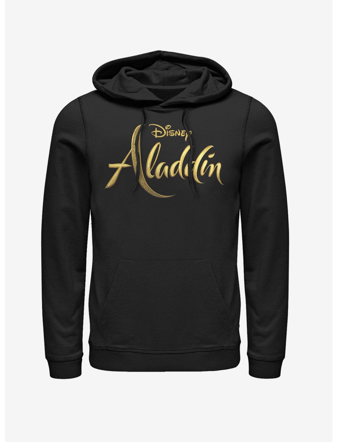 Disney Aladdin 2019 Aladdin Live Action Logo Hoodie, BLACK, hi-res