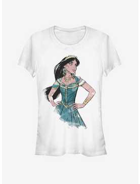 Disney Aladdin 2019 Jasmine Sketch Girls T-Shirt, , hi-res