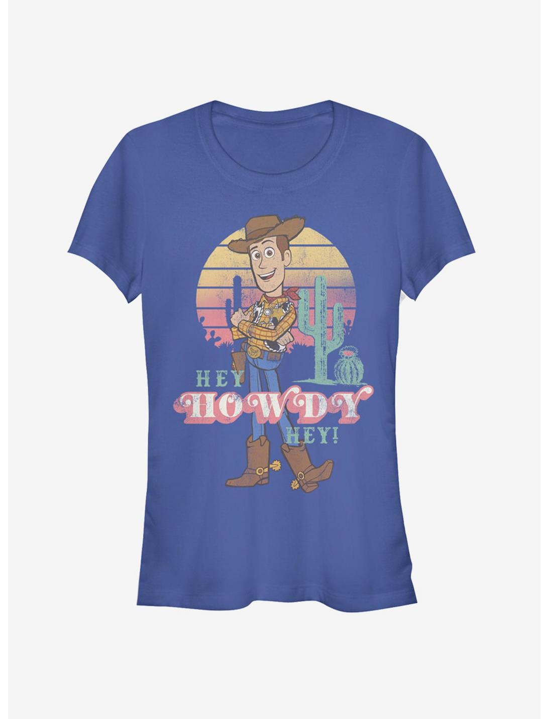Disney Pixar Toy Story 4 Hey Howdy Girls T-Shirt, ROYAL, hi-res