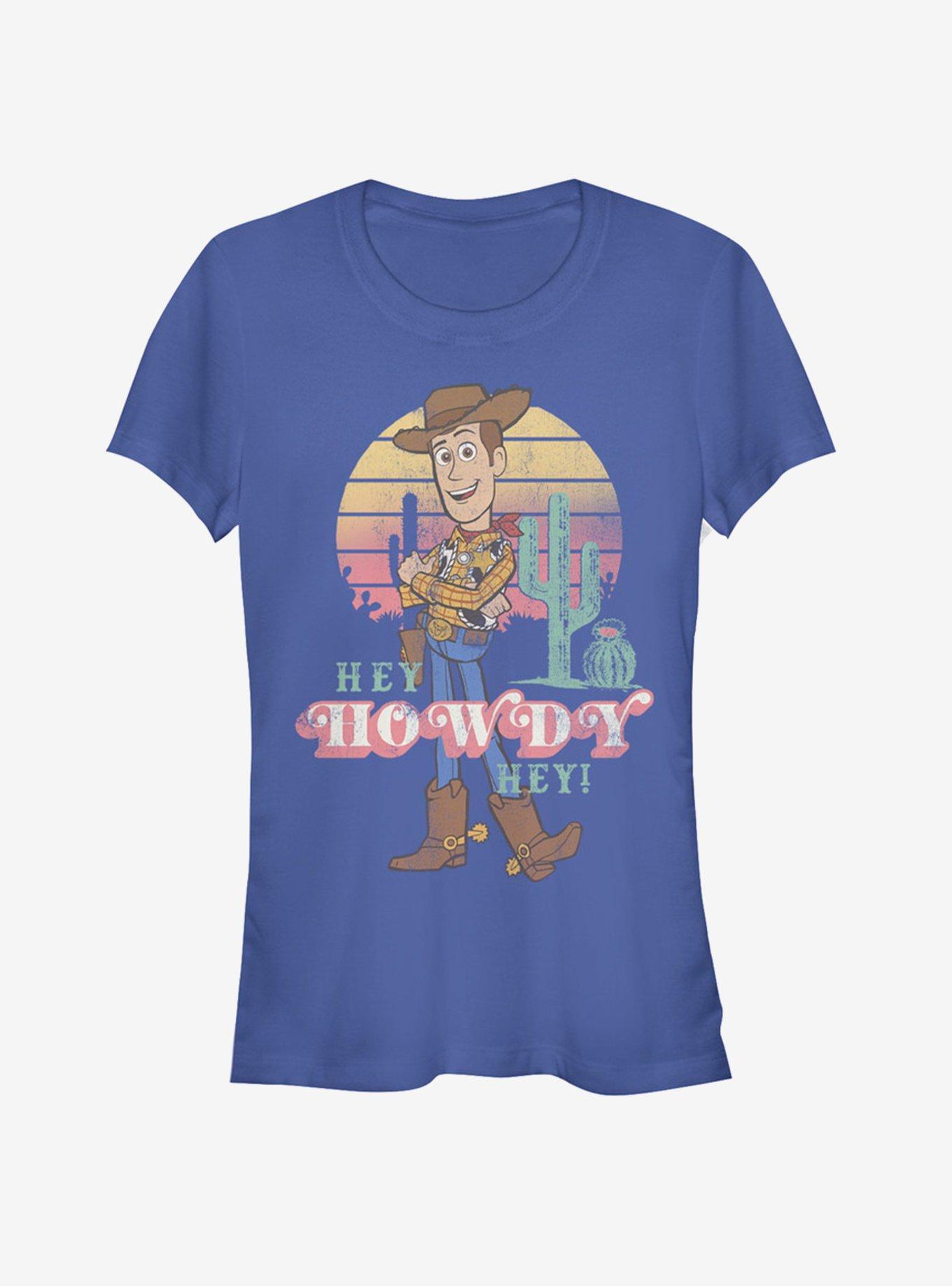 Disney Pixar Toy Story 4 Hey Howdy Girls T-Shirt, ROYAL, hi-res