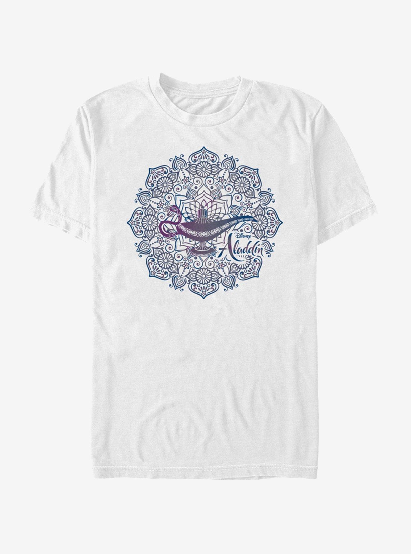 Disney Aladdin 2019 Lamp Mandala T-Shirt, WHITE, hi-res