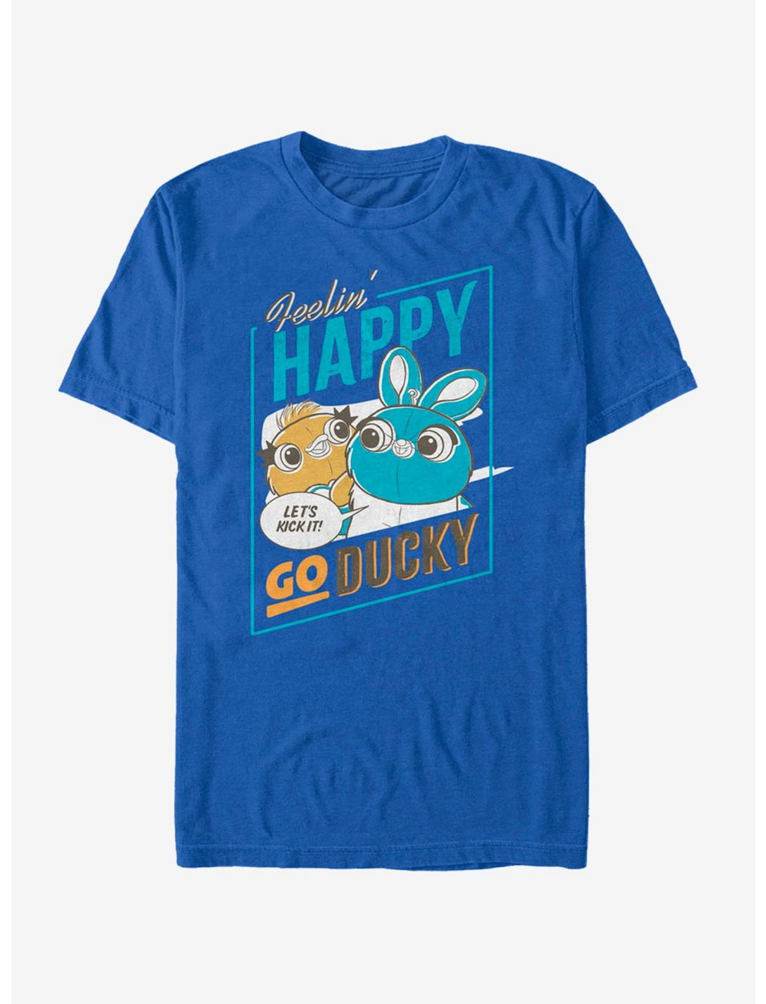 Disney Pixar Toy Story 4 Happy Go Ducky T-Shirt, ROYAL, hi-res