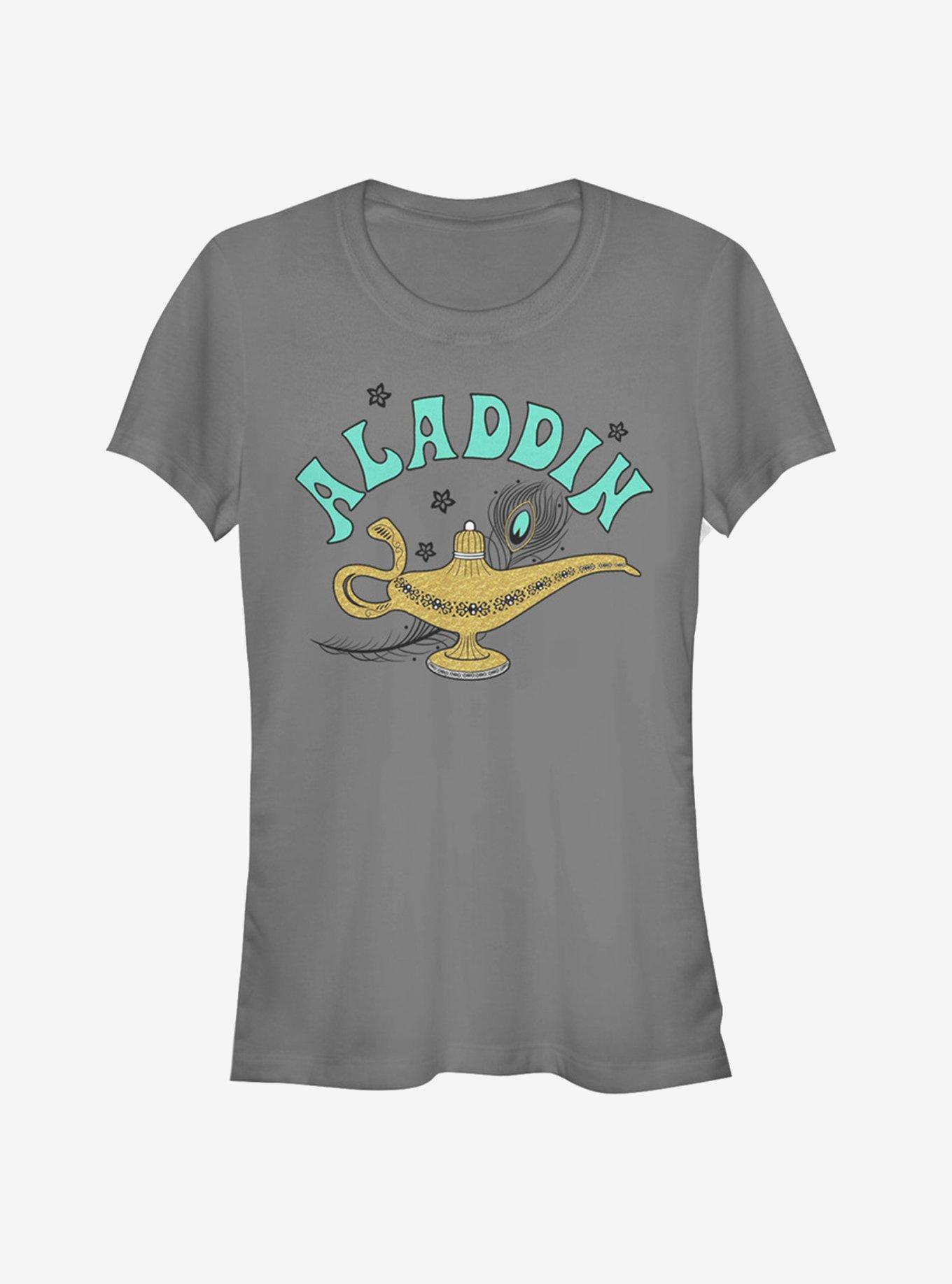 Disney Aladdin 2019 Aladdin Lamp Girls T-Shirt - BLACK | Hot Topic