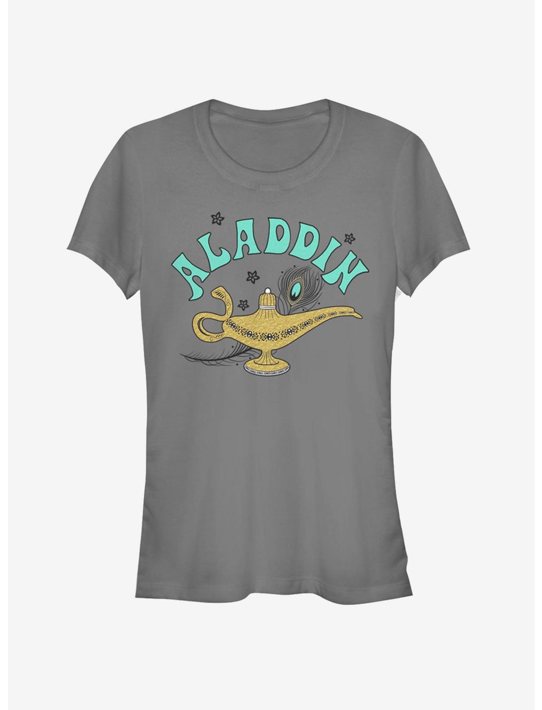 Disney Aladdin 2019 Aladdin Lamp Girls T-Shirt, CHARCOAL, hi-res