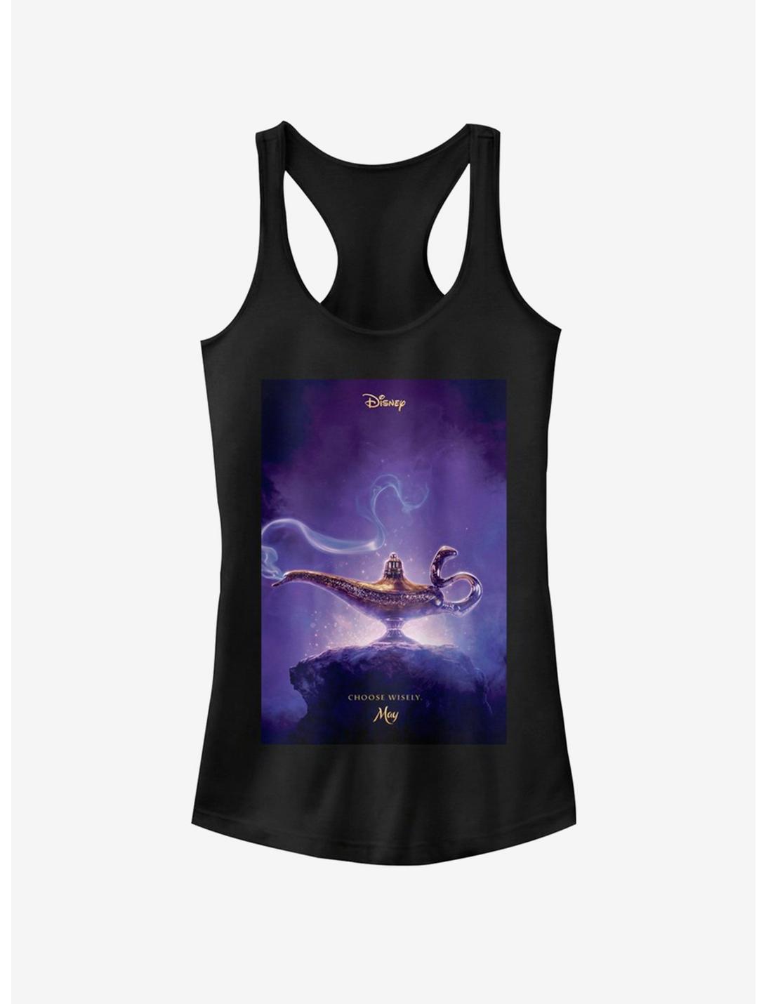 Disney Aladdin 2019 Aladdin Live Action Poster Girls Tank, BLACK, hi-res