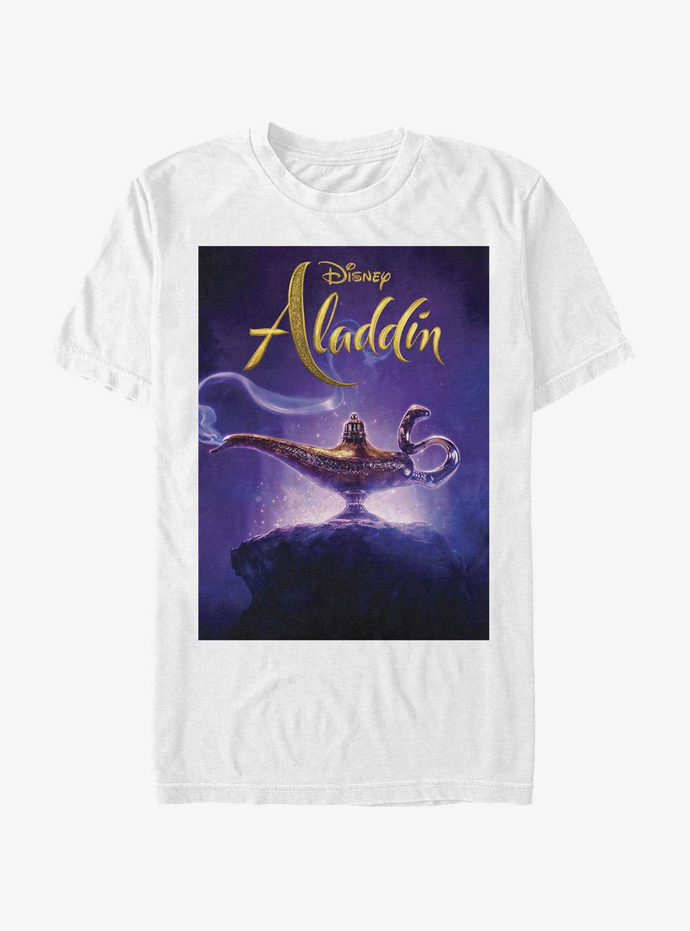Disney Aladdin 2019 Aladdin Live Action Cover T-Shirt, WHITE, hi-res