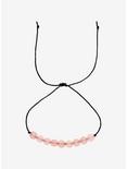 Rose Quartz Beaded Cord Bracelet, , hi-res