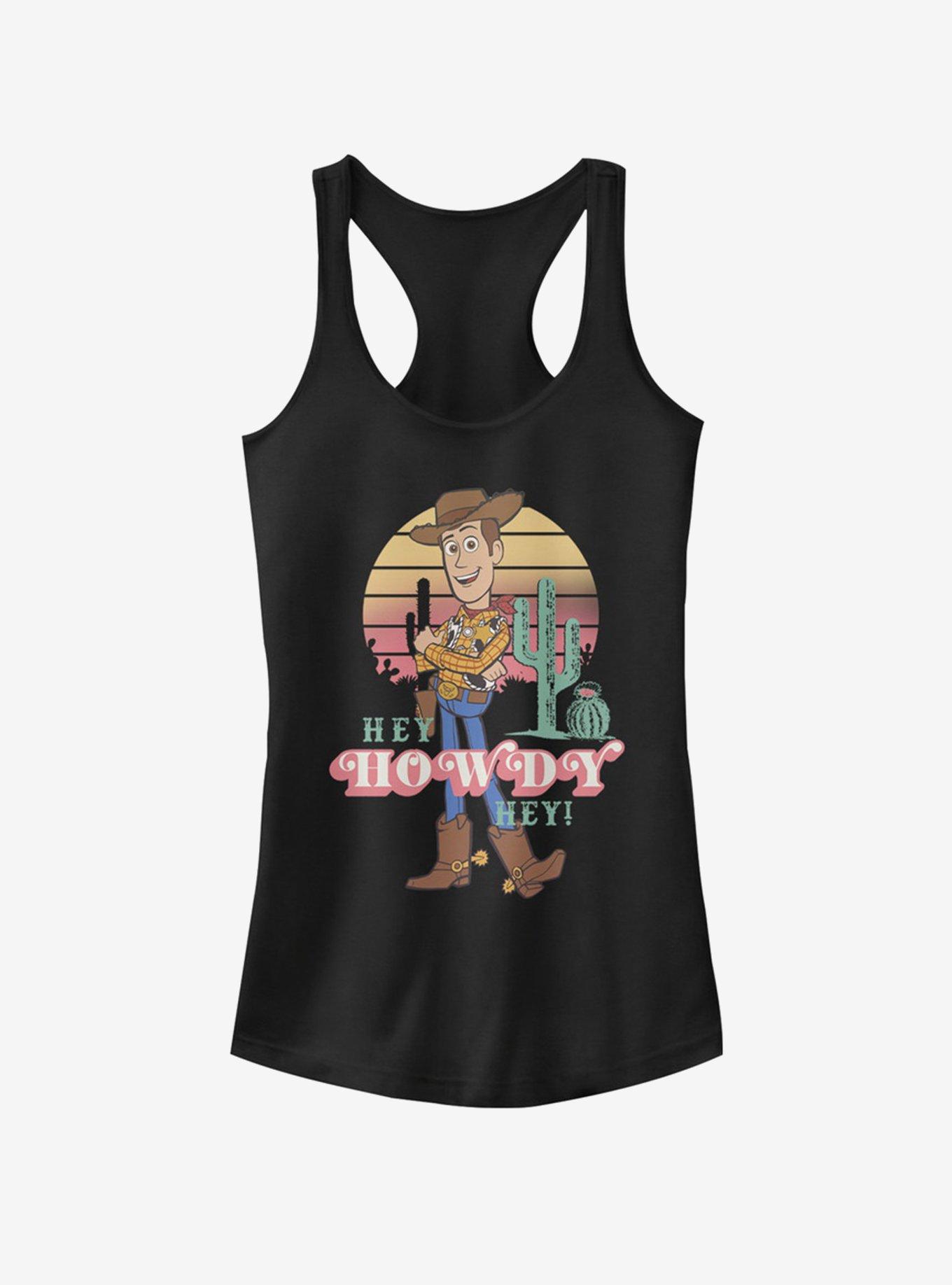 Disney Pixar Toy Story 4 Hey Howdy Girls Tank, BLACK, hi-res