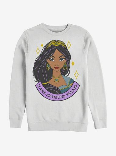 Disney Princess Jasmine Crew Neck Sweatshirt