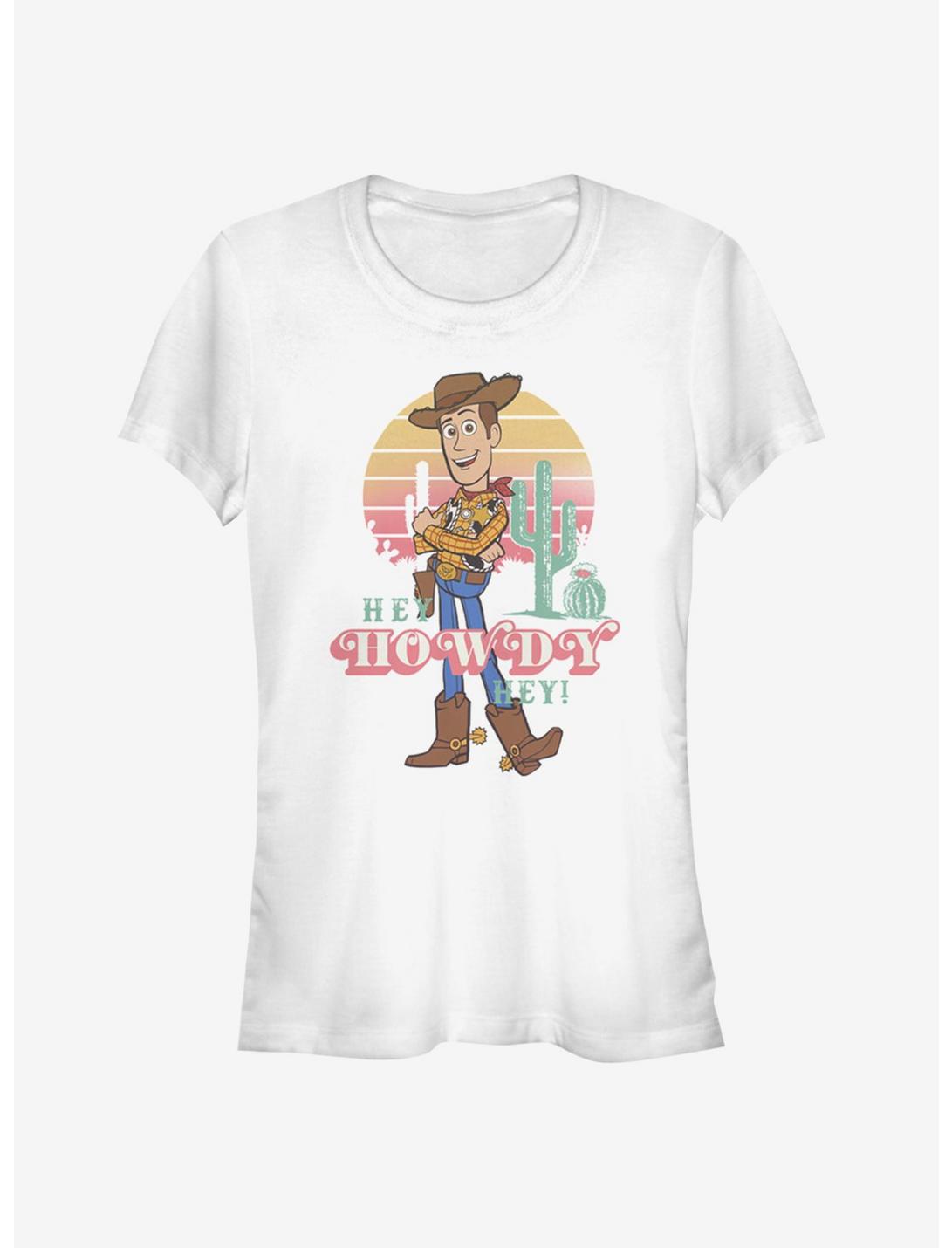 Disney Pixar Toy Story 4 Hey Howdy Girls T-Shirt, WHITE, hi-res