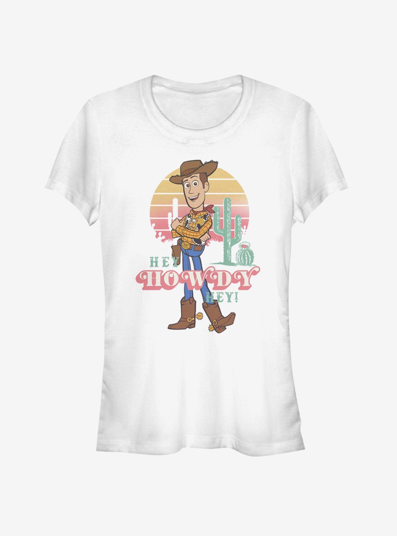 Disney Pixar Toy Story 4 Hey Howdy Girls T-Shirt, WHITE, hi-res