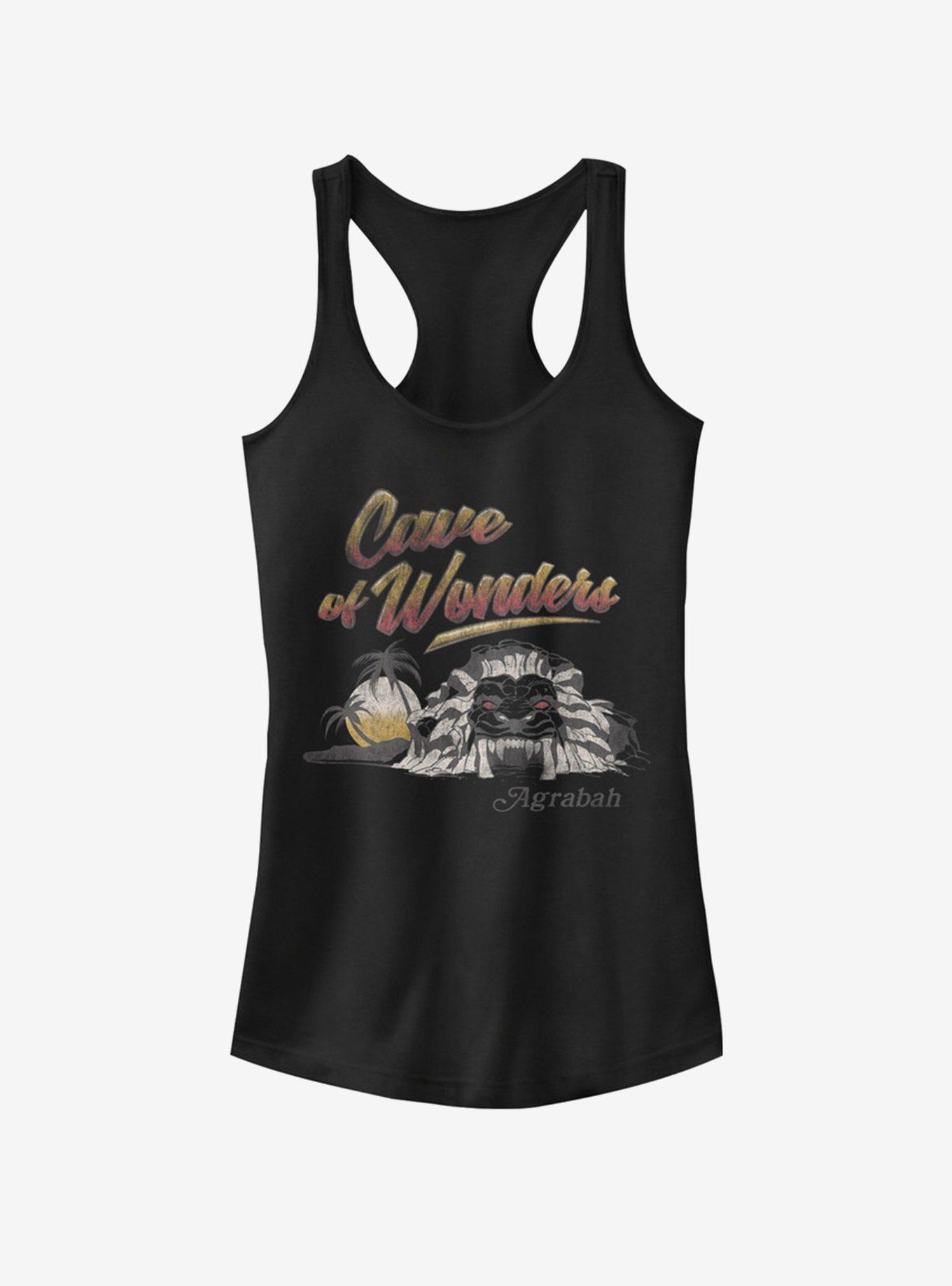 Disney Aladdin 2019 Cave of Wonder Girls Tank, BLACK, hi-res