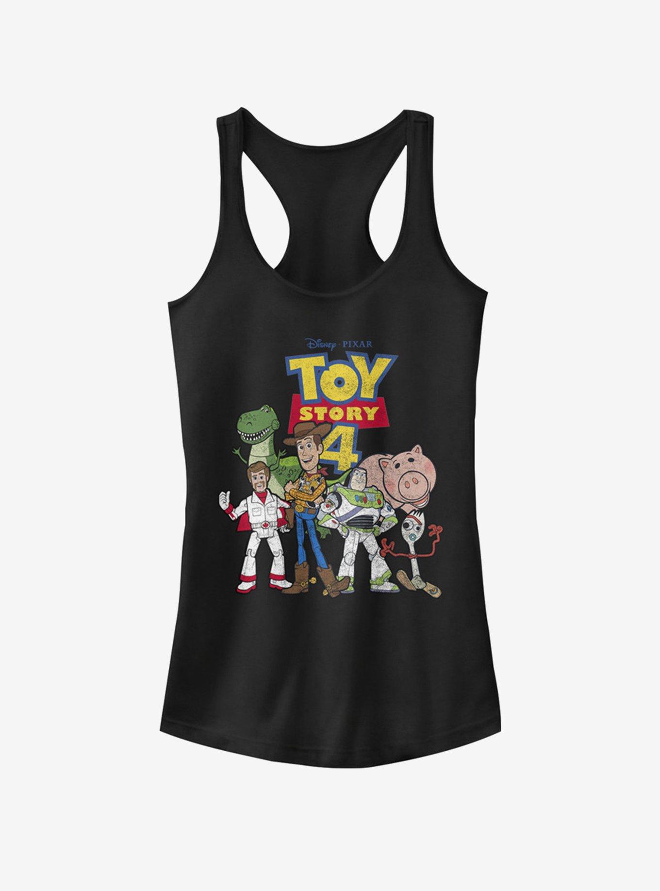 Disney Pixar Toy Story 4 Toy Crew Girls Tank - BLACK | Hot Topic