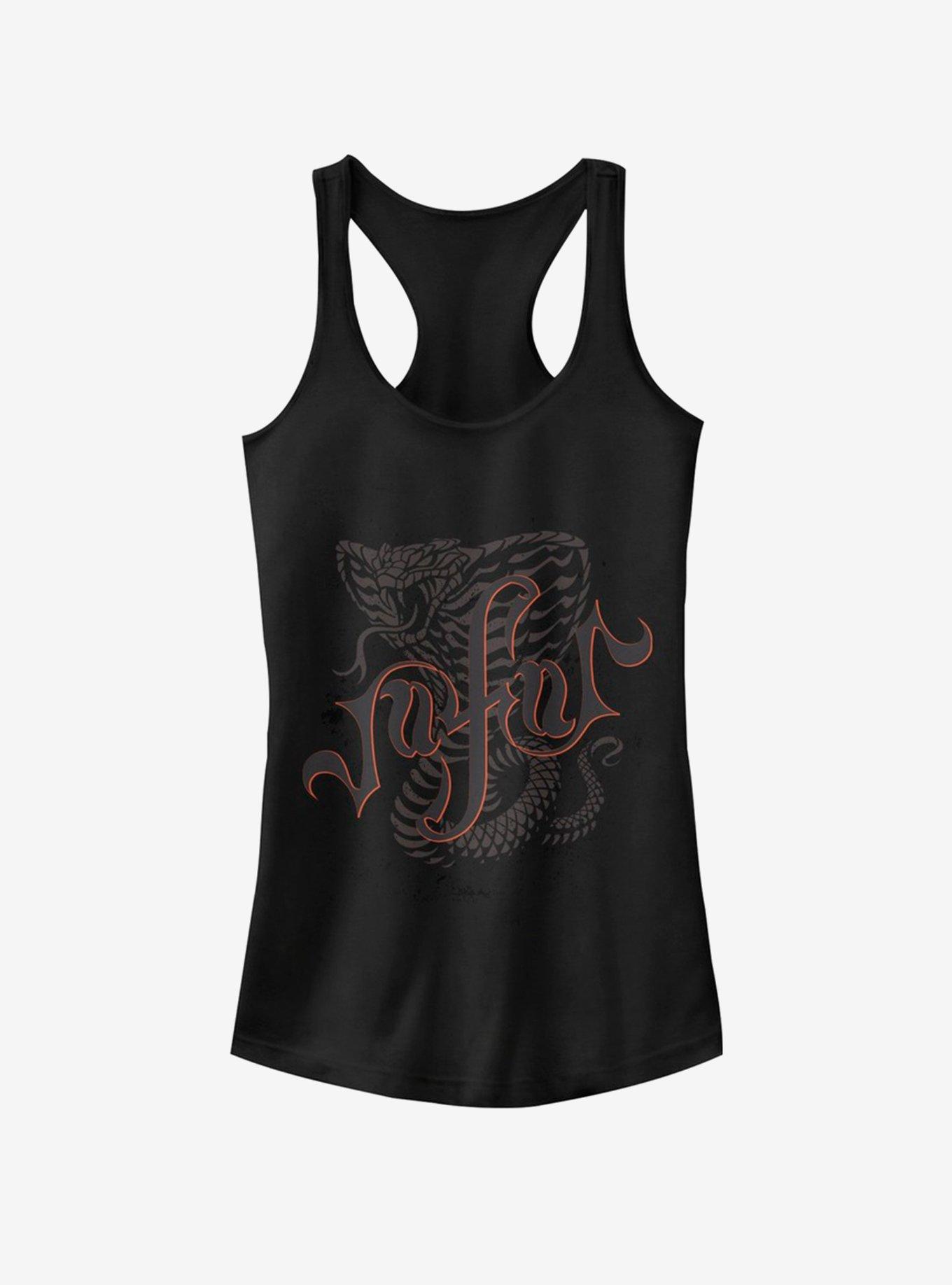 Disney Aladdin 2019 Neon Jafar Girls Tank, BLACK, hi-res