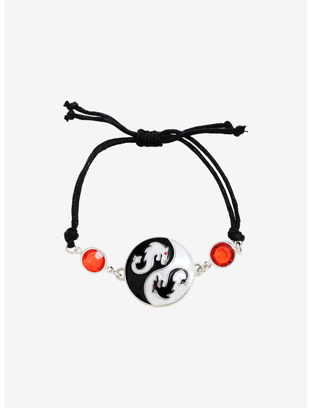 Dragon Yin-Yang Cord Bracelet, , hi-res
