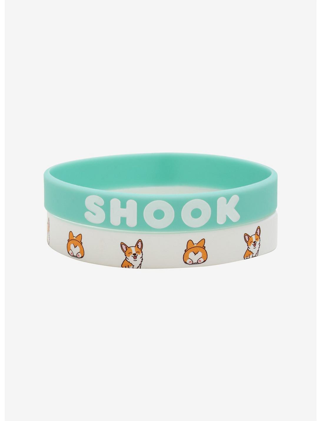 Shook Corgi Rubber Bracelet Set, , hi-res