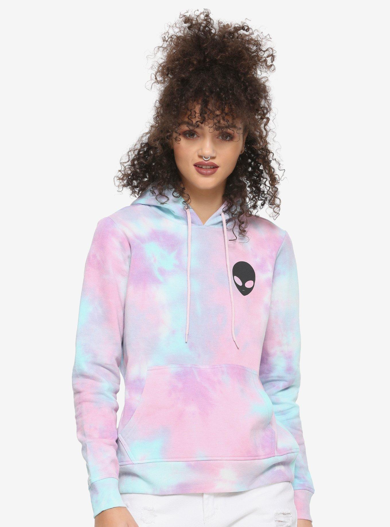 Alien hoodie best sale tie dye