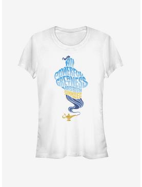 Disney Aladdin 2019 All Powerful Genie Girls T-Shirt, WHITE, hi-res