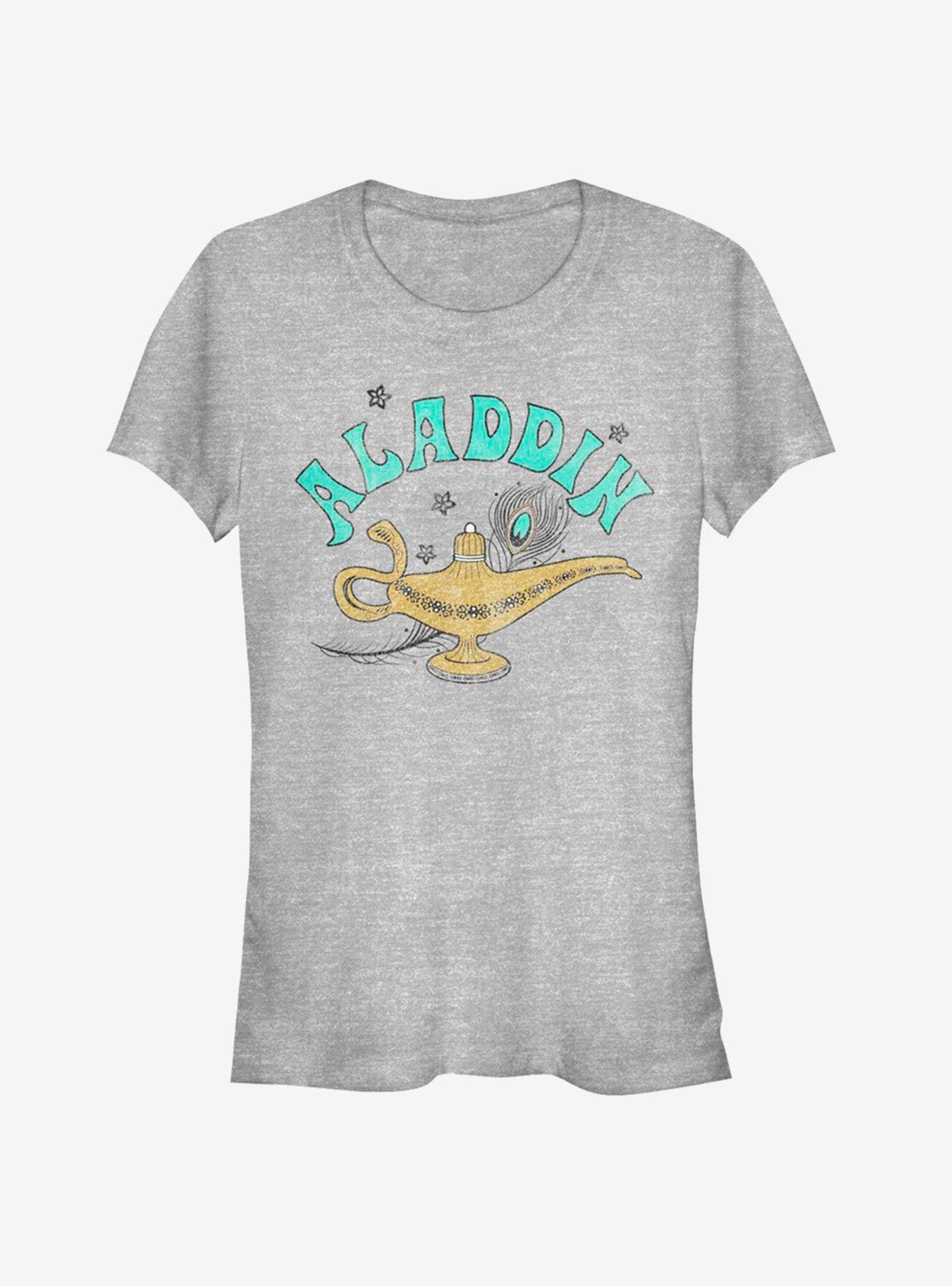 Disney Aladdin 2019 Aladdin Lamp Girls T-Shirt, ATH HTR, hi-res