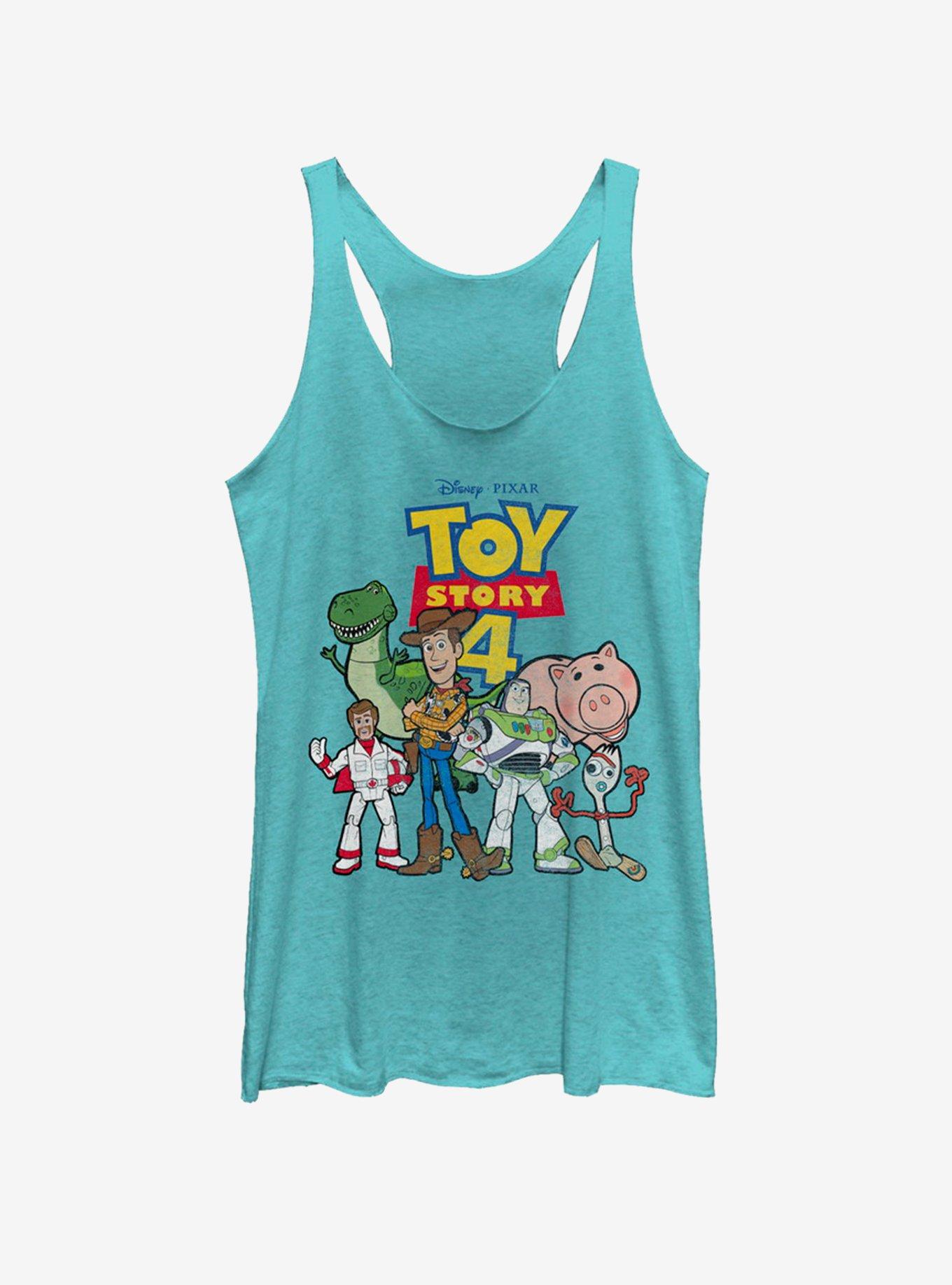 Disney Pixar Toy Story 4 Toy Crew Girls Tank - BLUE | Hot Topic