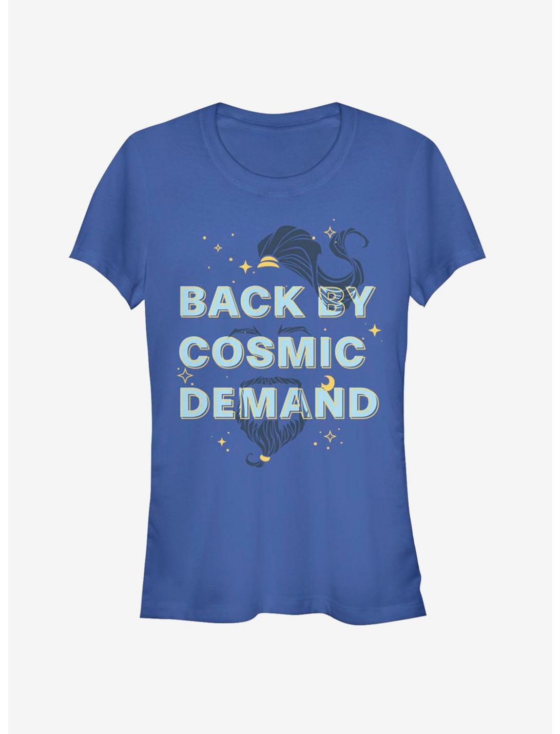 Disney Aladdin 2019 Cosmic Demand Girls T-Shirt, ROYAL, hi-res
