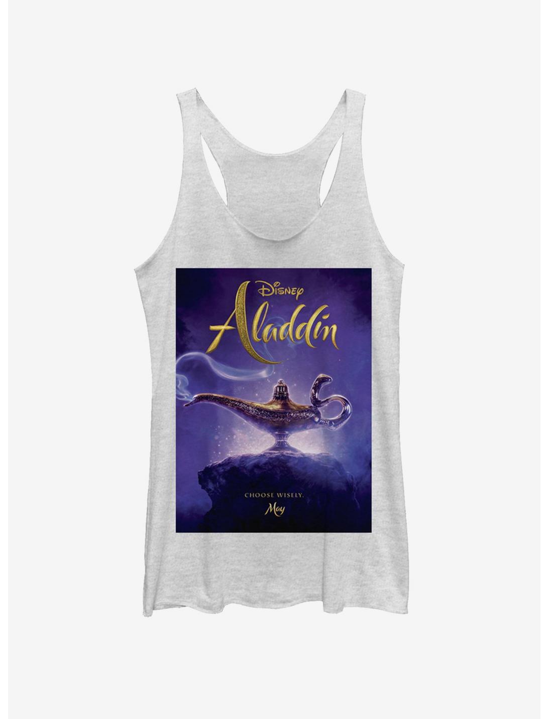 Disney Aladdin 2019 Aladdin Live Action Cover Girls Tank, WHITE HTR, hi-res