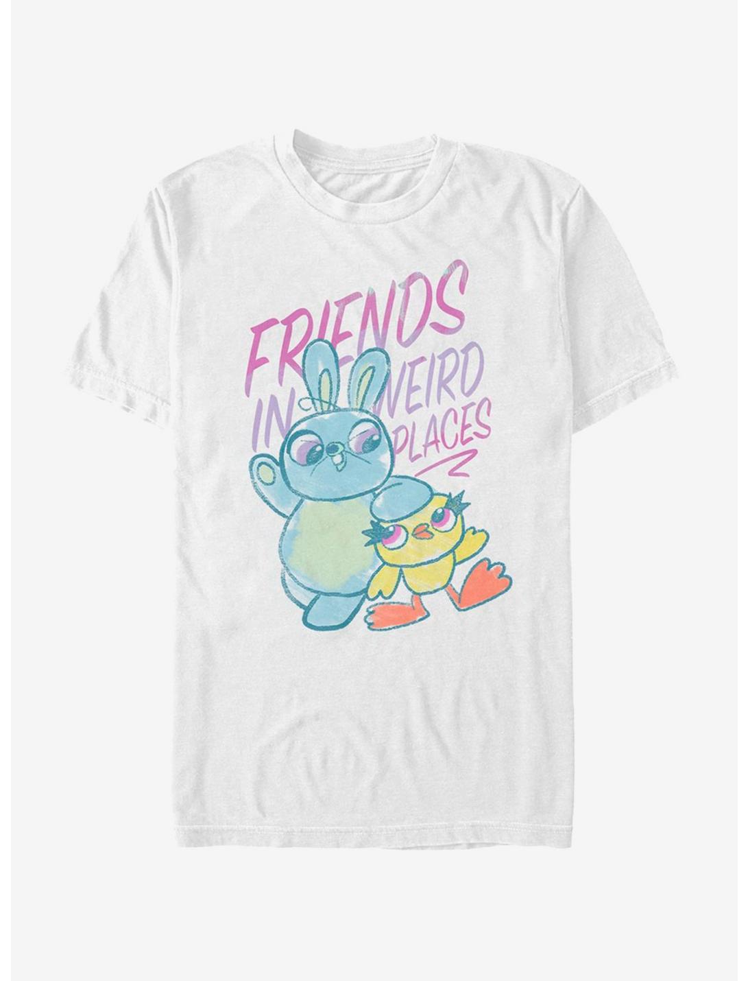 Disney Pixar Toy Story 4 Friends Sketch T-Shirt, WHITE, hi-res