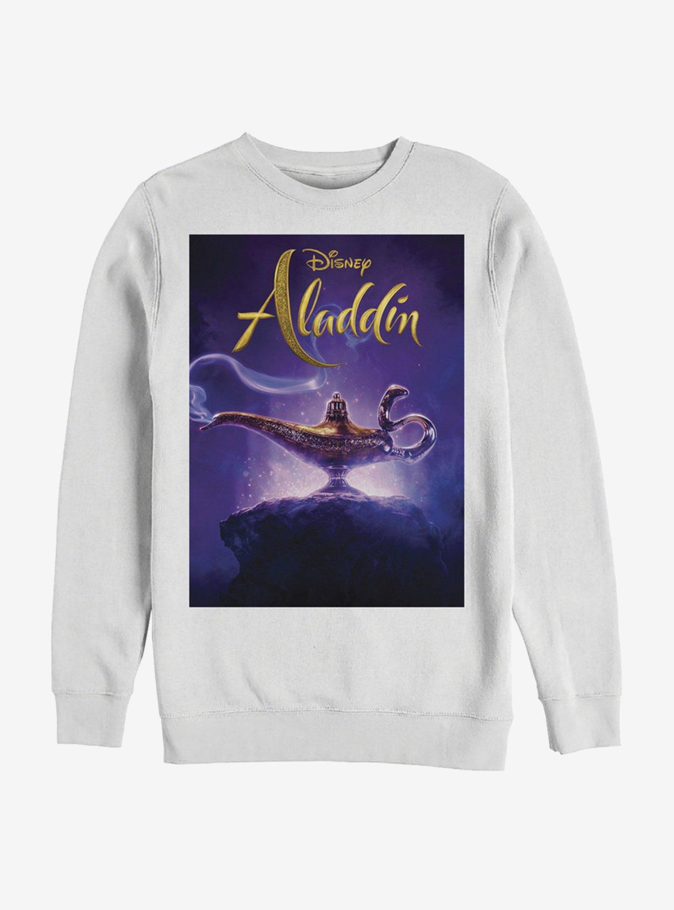 Disney Aladdin 2019 Aladdin Live Action Cover Sweatshirt, WHITE, hi-res