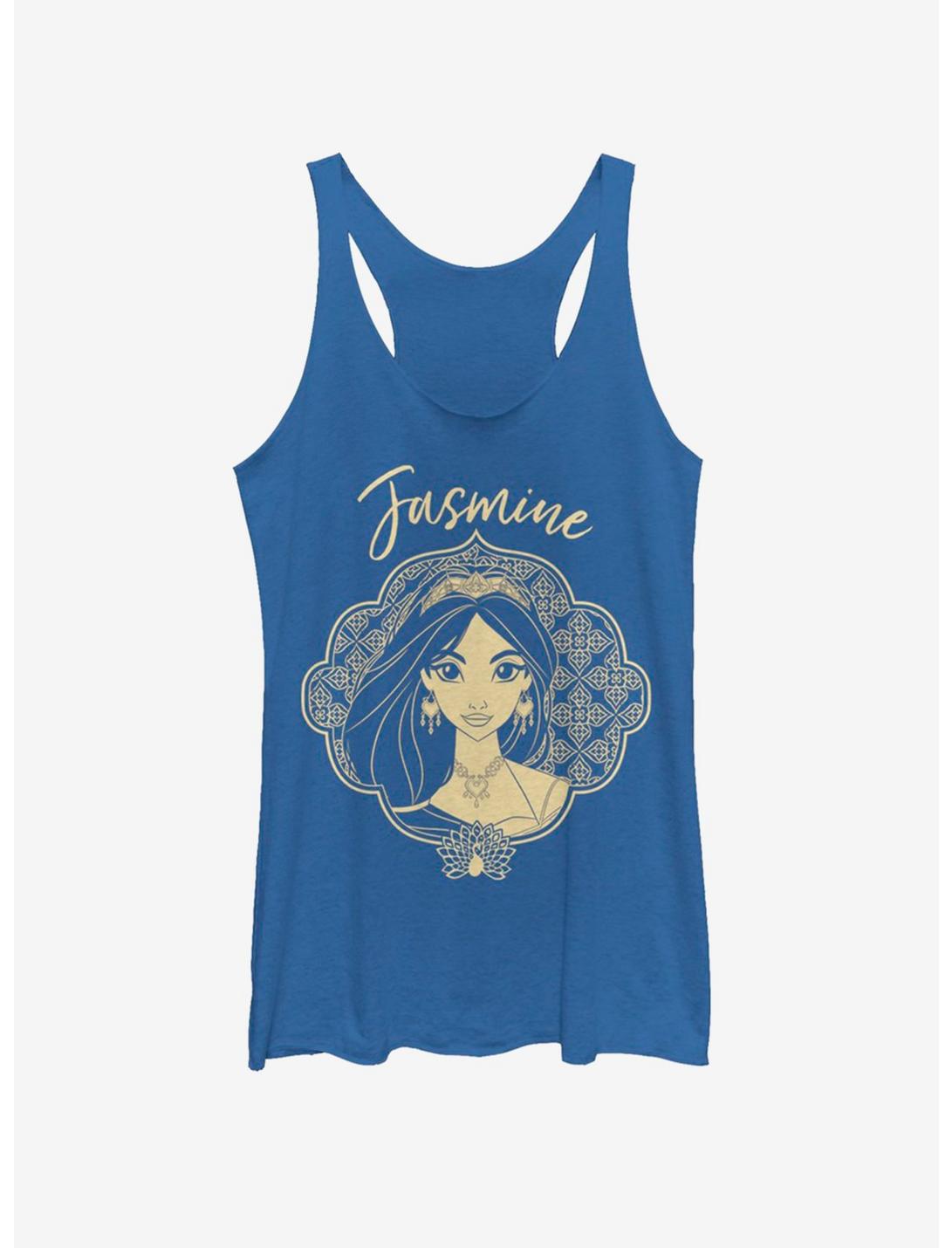 Disney Aladdin 2019 Jasmine Portrait Girls Tank, ROY HTR, hi-res
