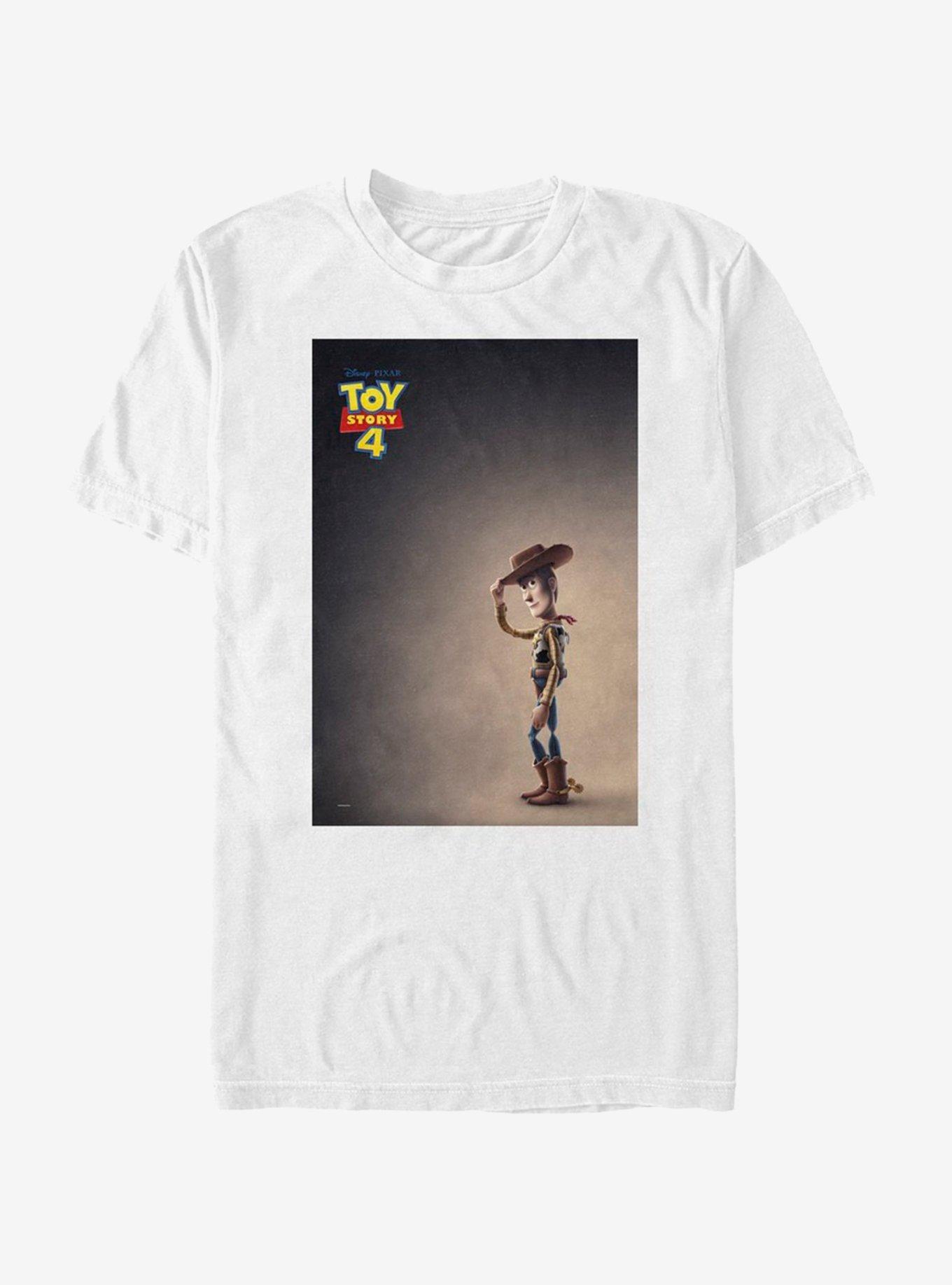 Disney Pixar Toy Story 4 Poster T-Shirt, WHITE, hi-res