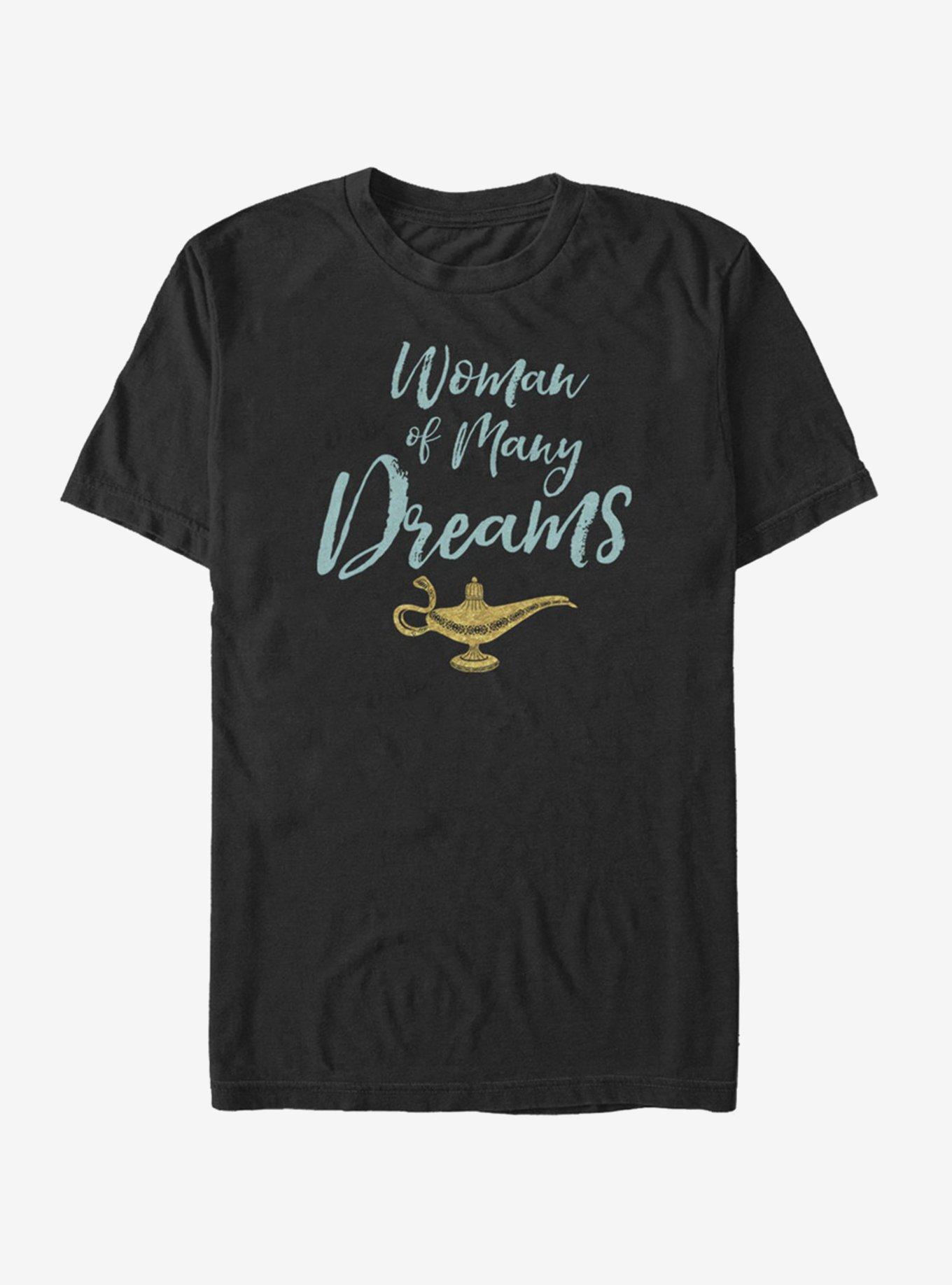 Disney Aladdin 2019 Woman of Many Dreams Cursive T-Shirt, , hi-res
