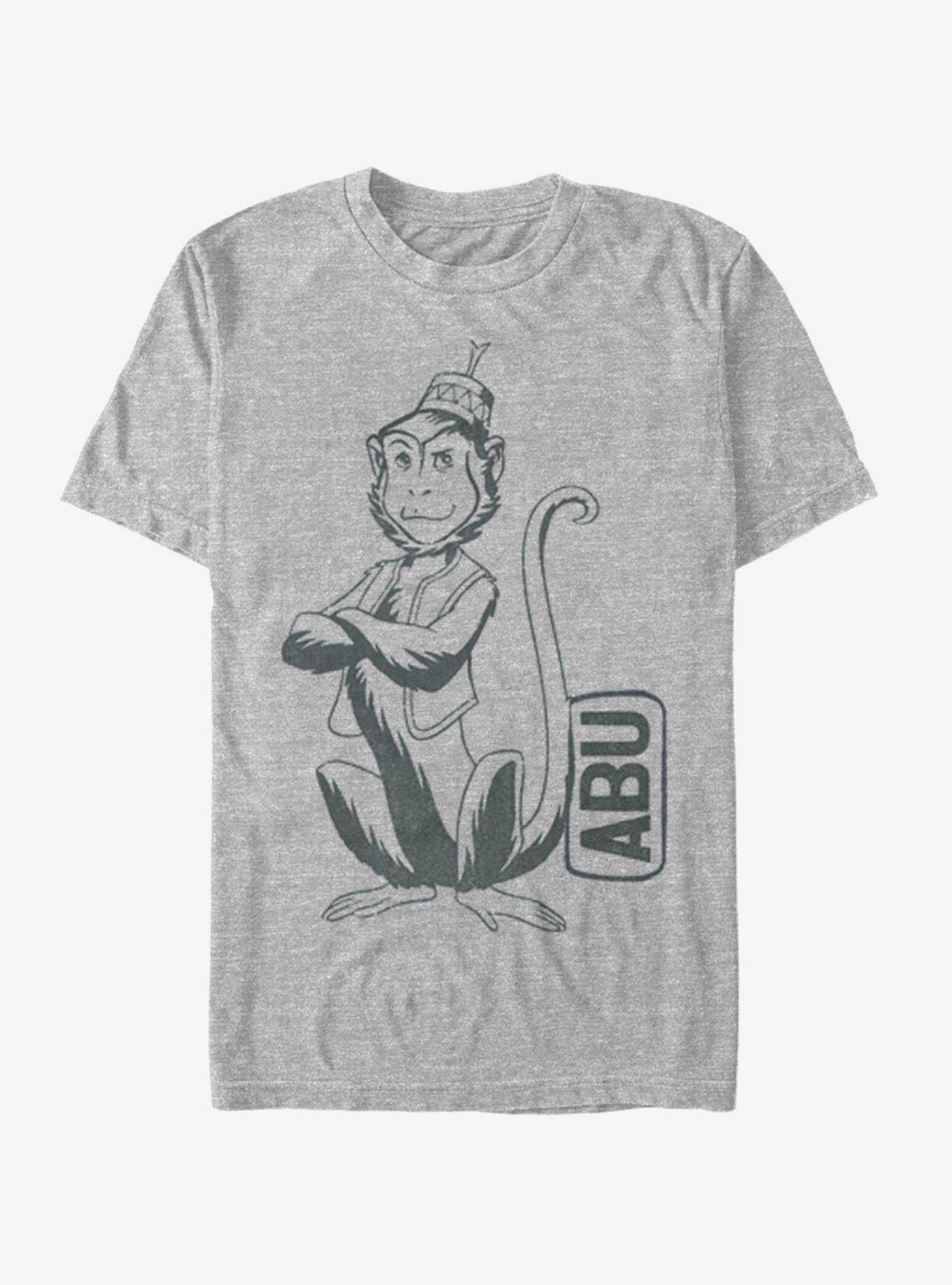 Disney Aladdin 2019 Abu Side Kick Pocket T-Shirt, ATH HTR, hi-res