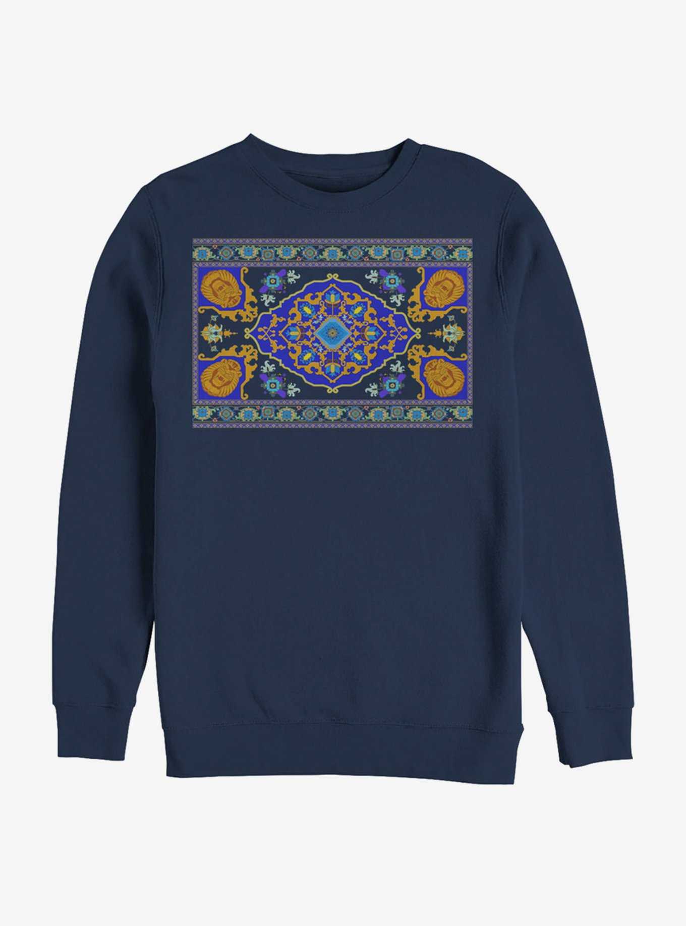 Disney Aladdin 2019 Magic Carpet Panel Print Sweatshirt, , hi-res