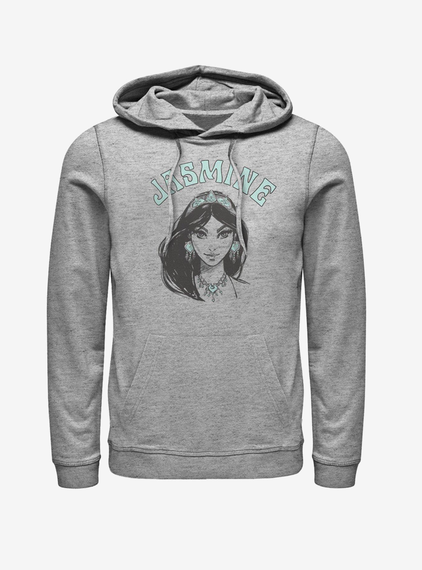 Disney Aladdin 2019 Jasmine Hoodie, ATH HTR, hi-res