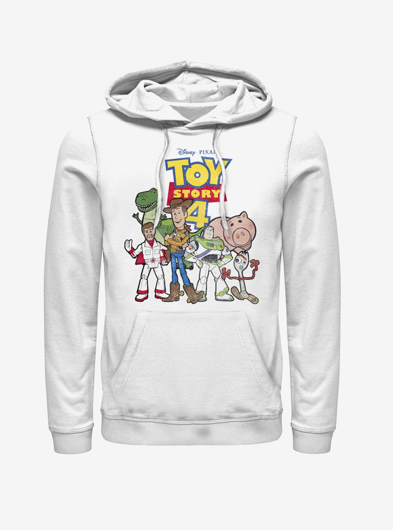 Disney Pixar Toy Story 4 Toy Crew Hoodie, WHITE, hi-res