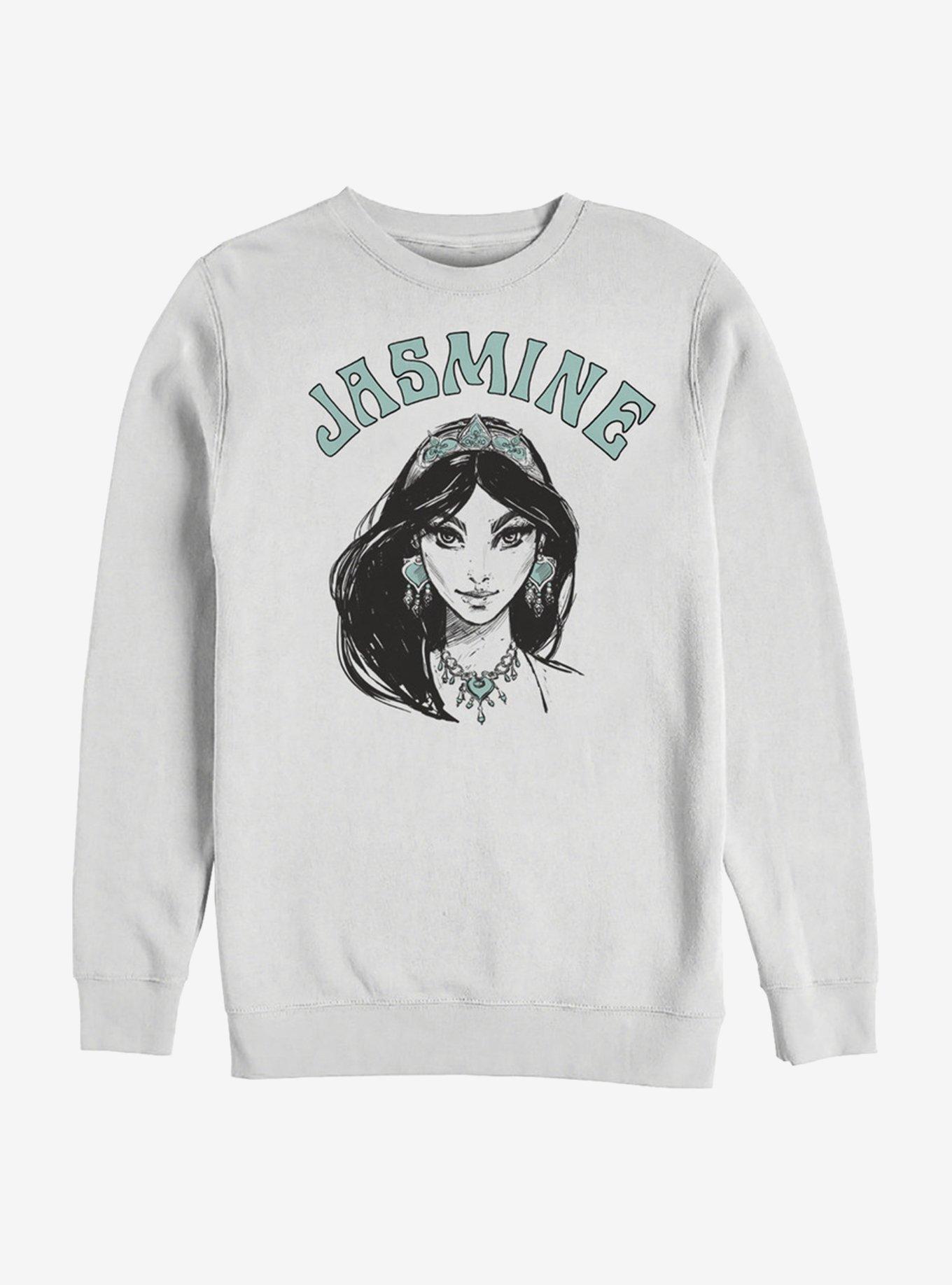 Disney Aladdin 2019 Jasmine Sweatshirt, WHITE, hi-res