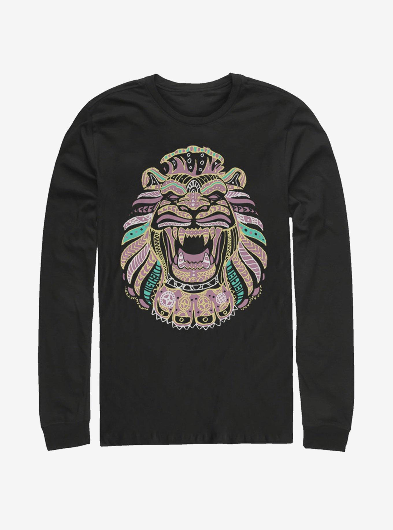 Disney Aladdin 2019 Aladdin Lion Long-Sleeve T-Shirt , BLACK, hi-res