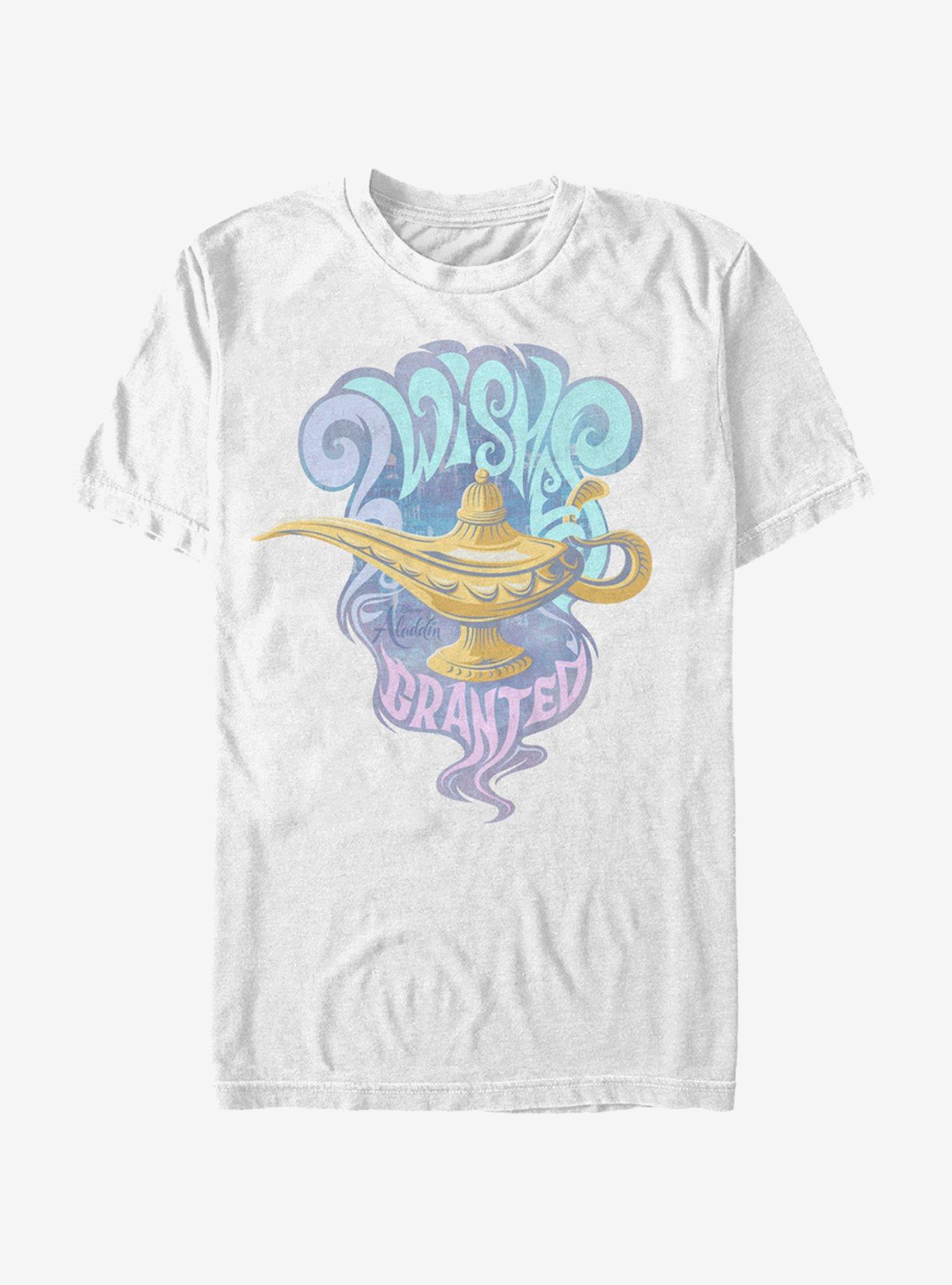 Disney Aladdin 2019 Wishes Granted T-Shirt, WHITE, hi-res