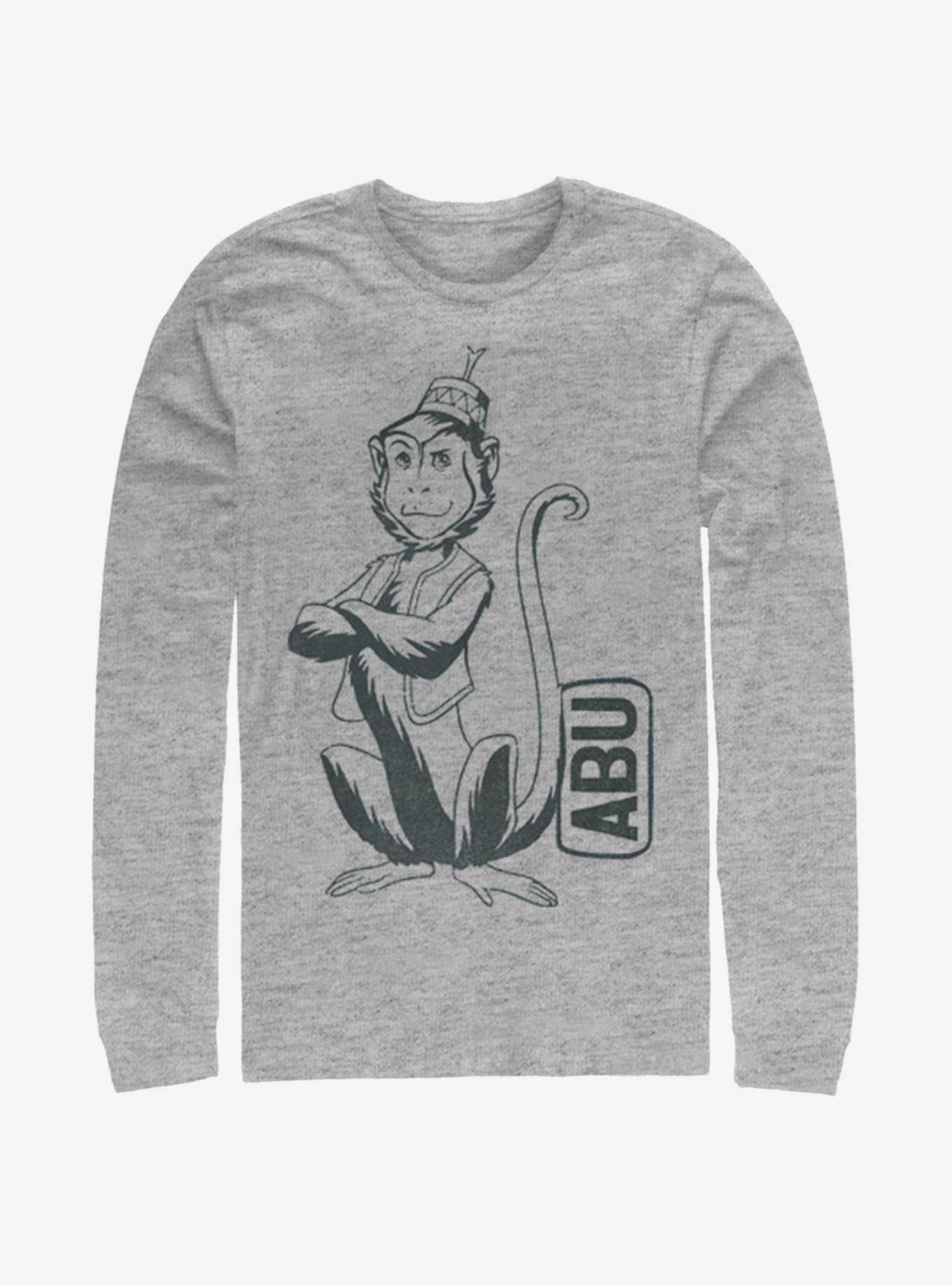 Disney Aladdin 2019 Abu Side Kick Pocket Long-Sleeve T-Shirt , , hi-res