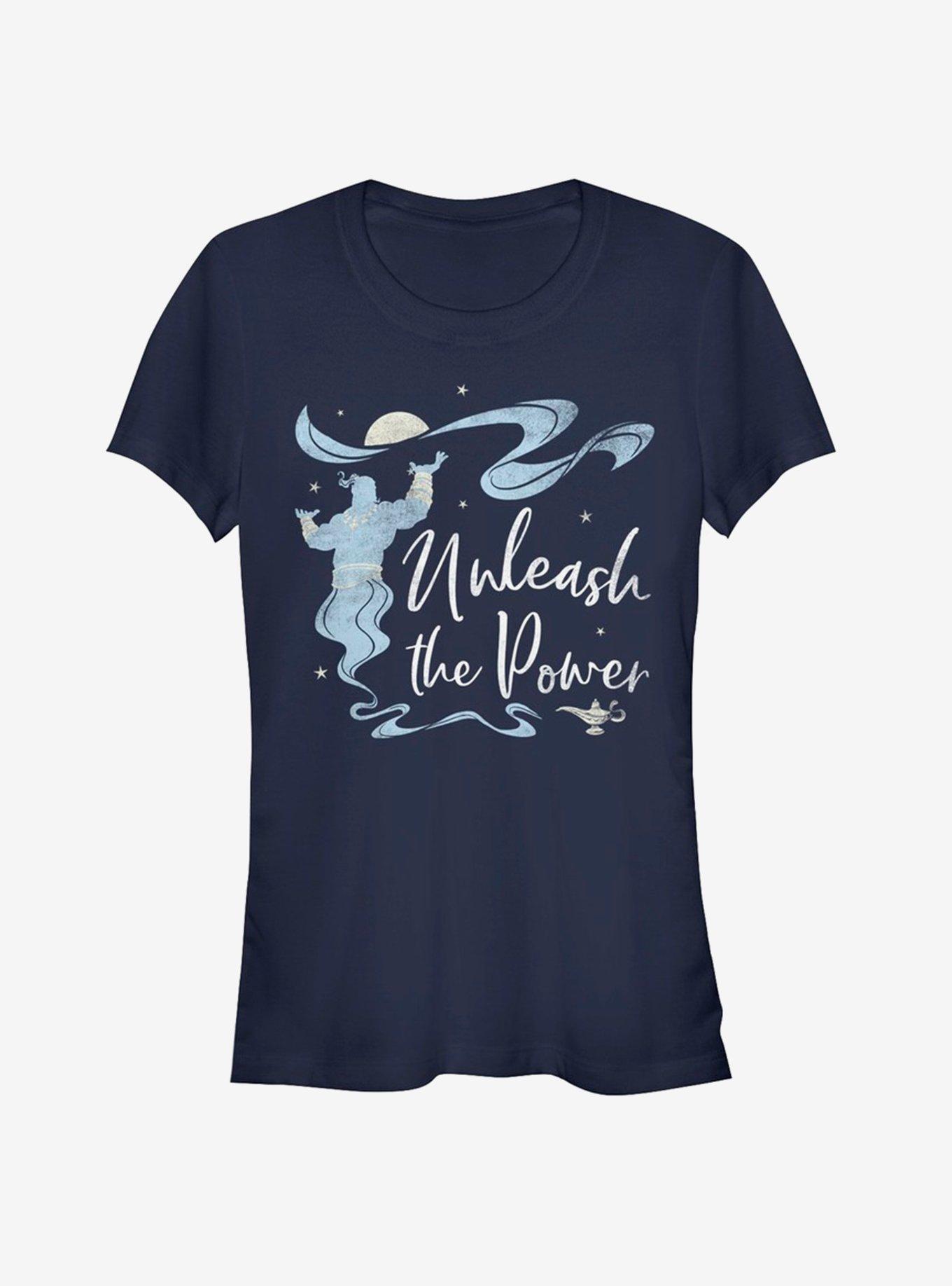 Disney Aladdin 2019 Unleash Girls T-Shirt, NAVY, hi-res