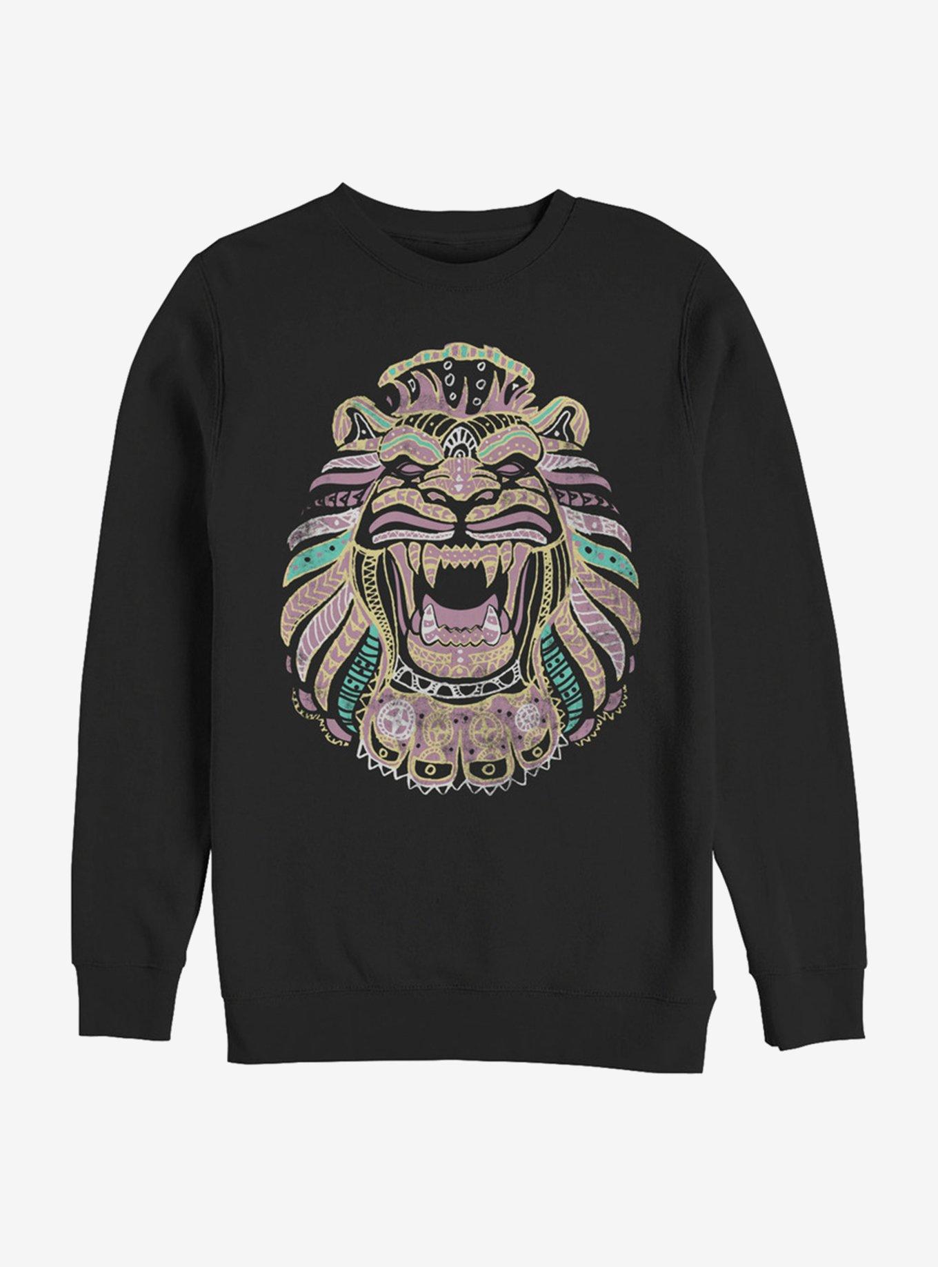 Disney Aladdin 2019 Aladdin Lion Sweatshirt, BLACK, hi-res