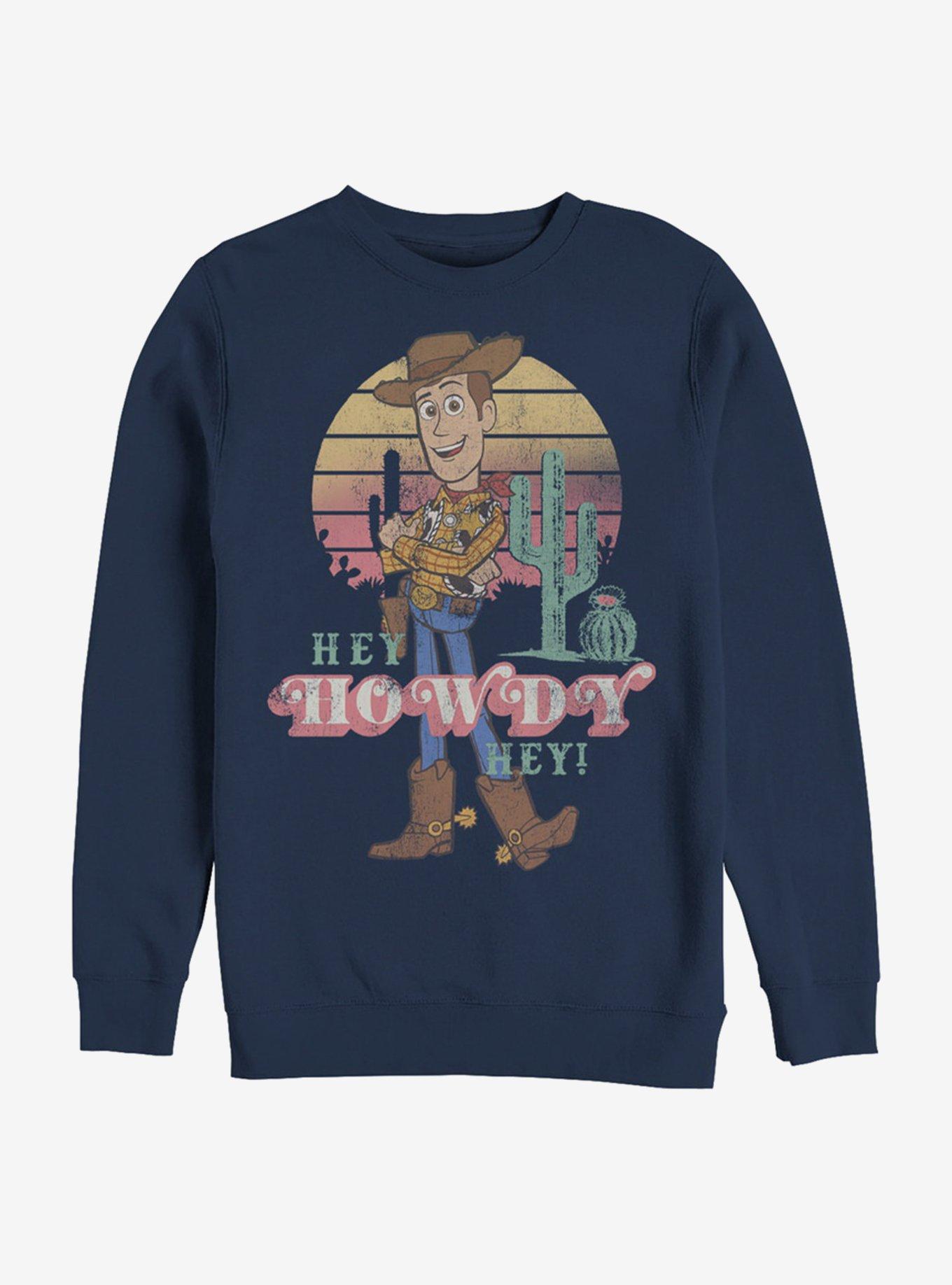 Disney Pixar Toy Story 4 Hey Howdy Sweatshirt, NAVY, hi-res