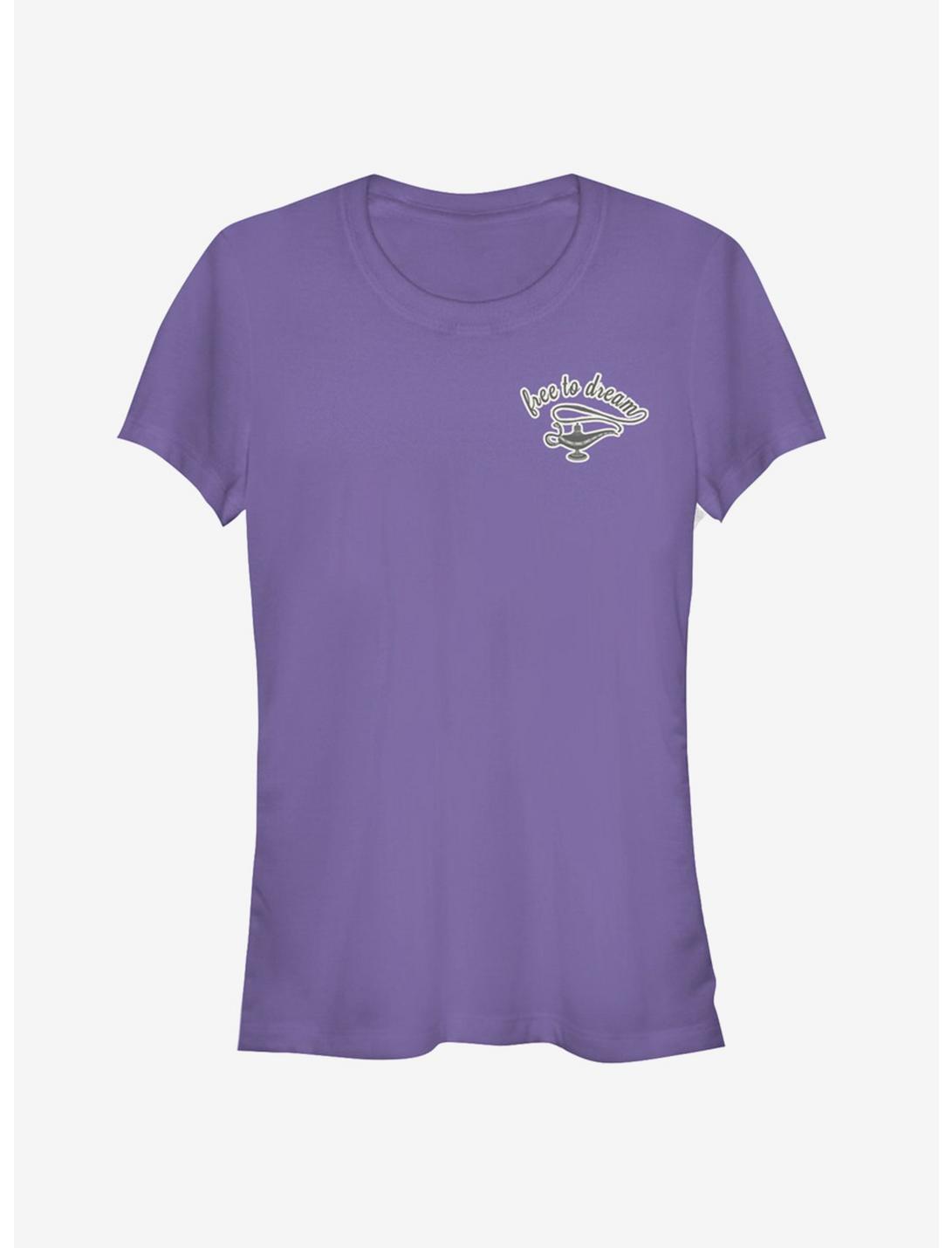 Disney Aladdin 2019 Free To Dream Girls T-Shirt, PURPLE, hi-res